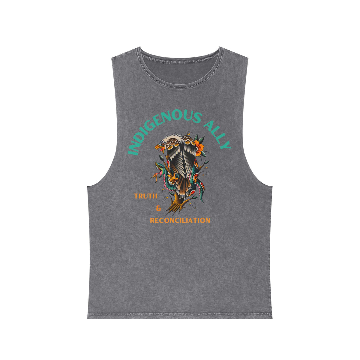 Indigenous Ally Stonewash Tank Top