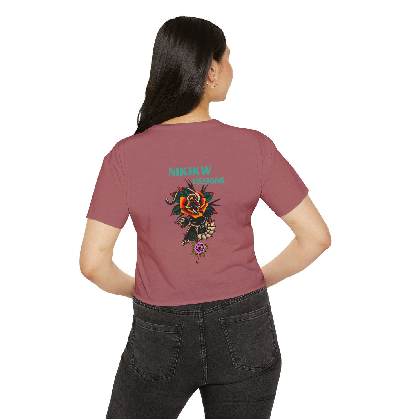 Indigenous Ally Tatty Crop Top