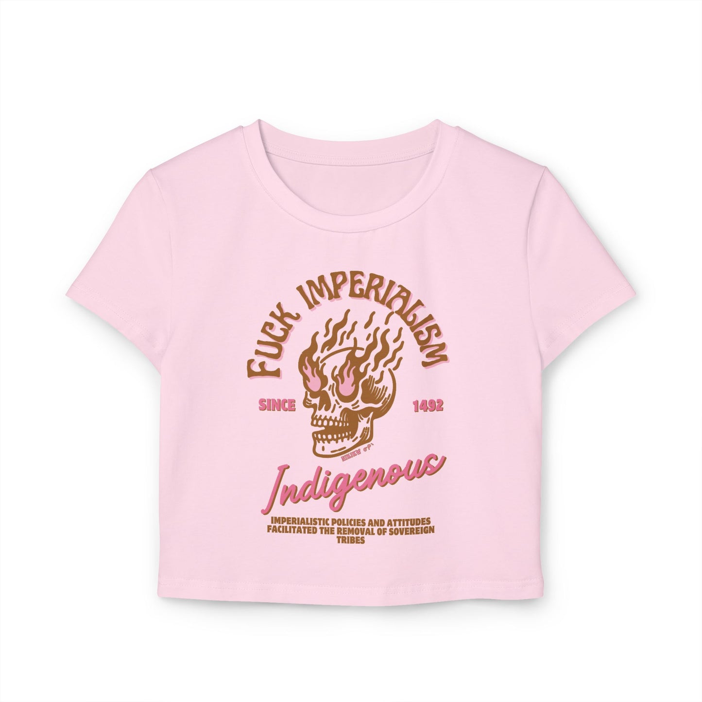 'Fuck Imperialism' Baby Graphic T-Shirt