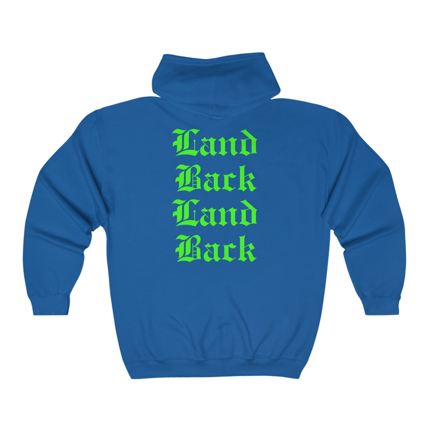 Land Back Full Zip Hoodie