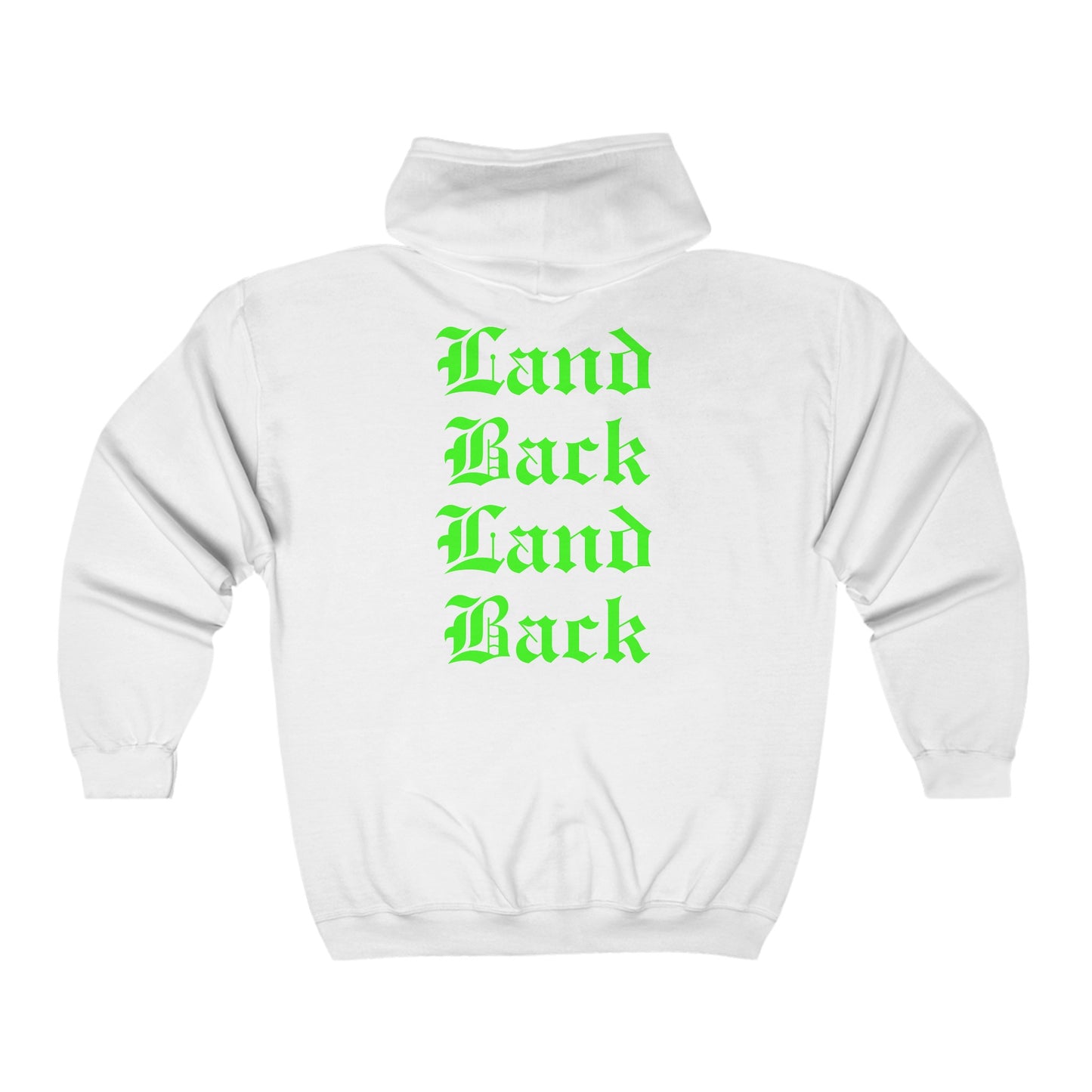 Land Back Full Zip Hoodie