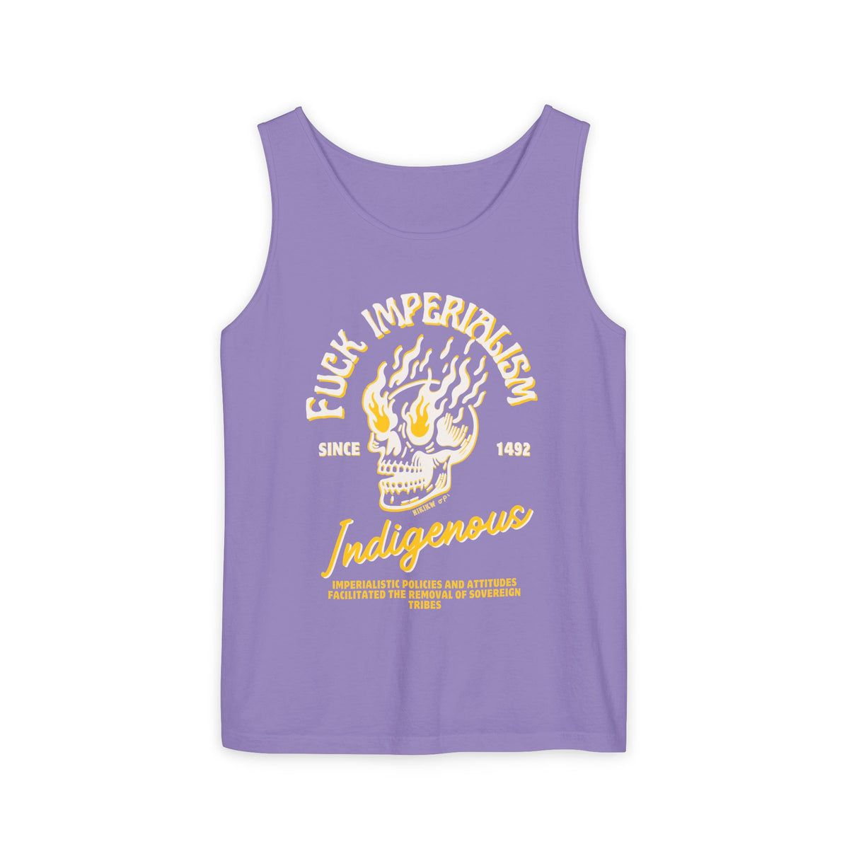 Fuck Imperialism Cotton Tank Top
