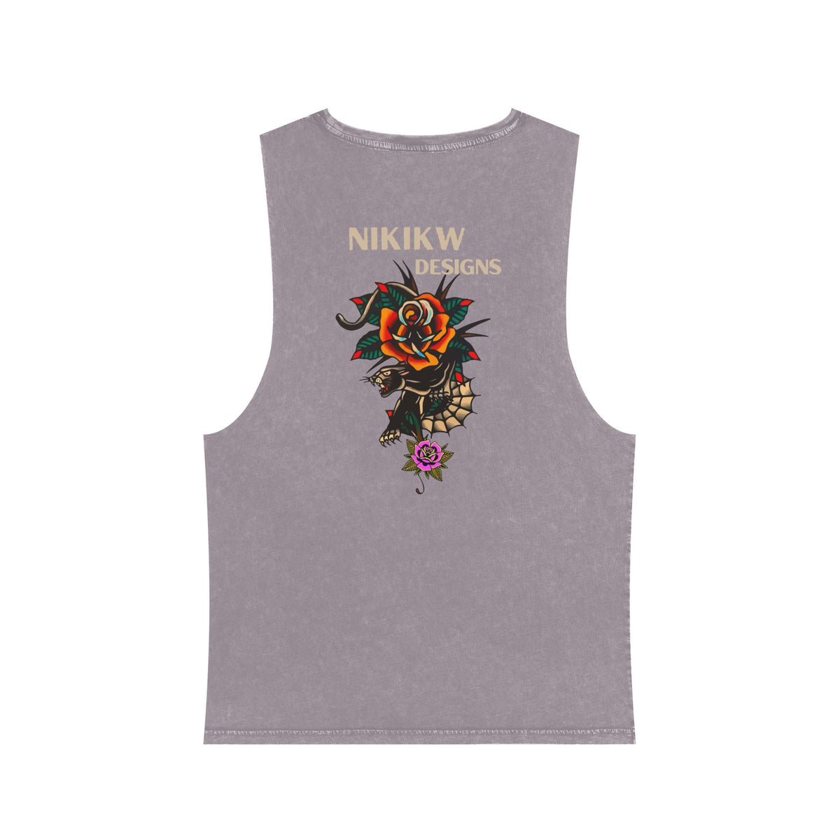 Tatty Unisex Stonewash Tank Top