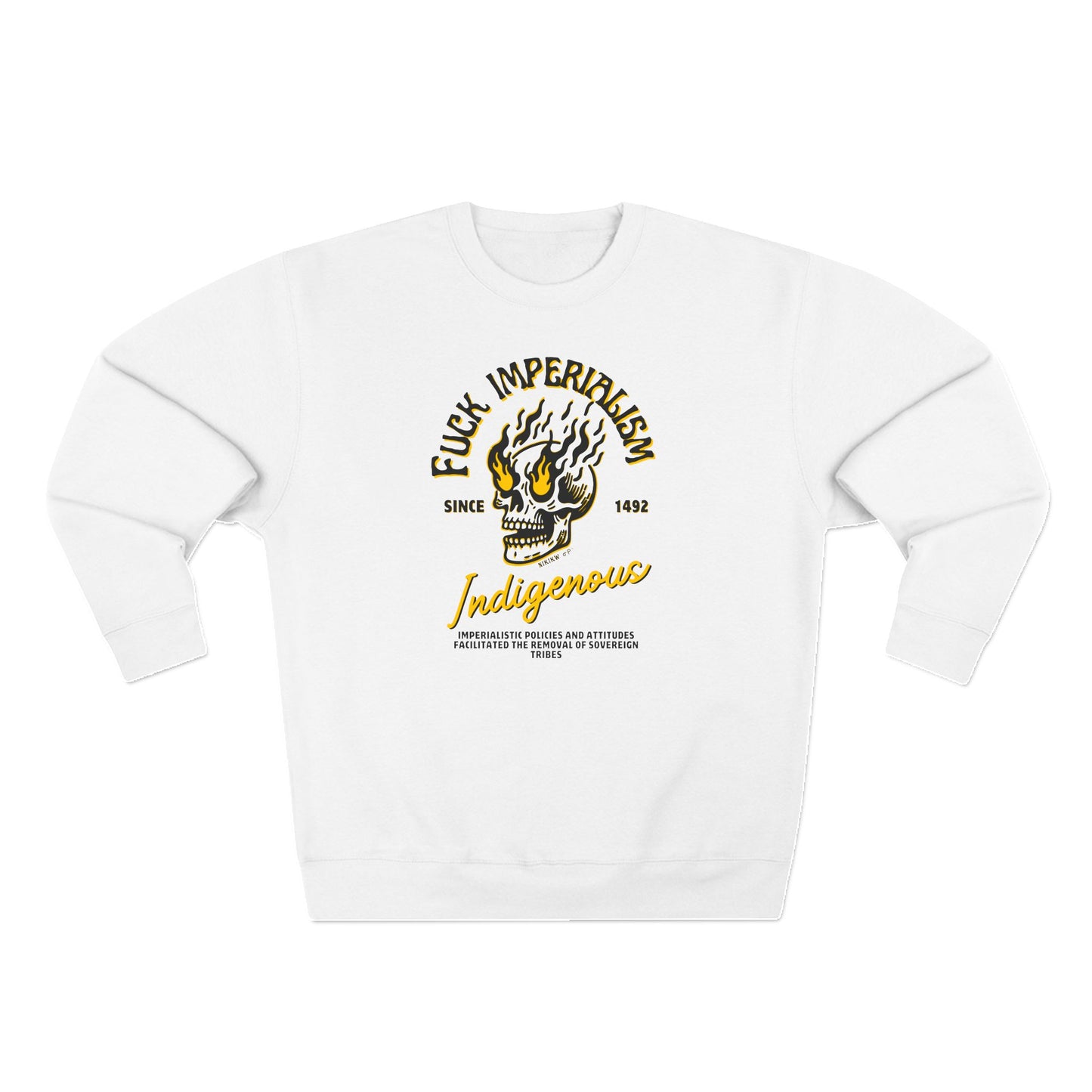 Fuck Imperialism Crewneck Sweatshirt