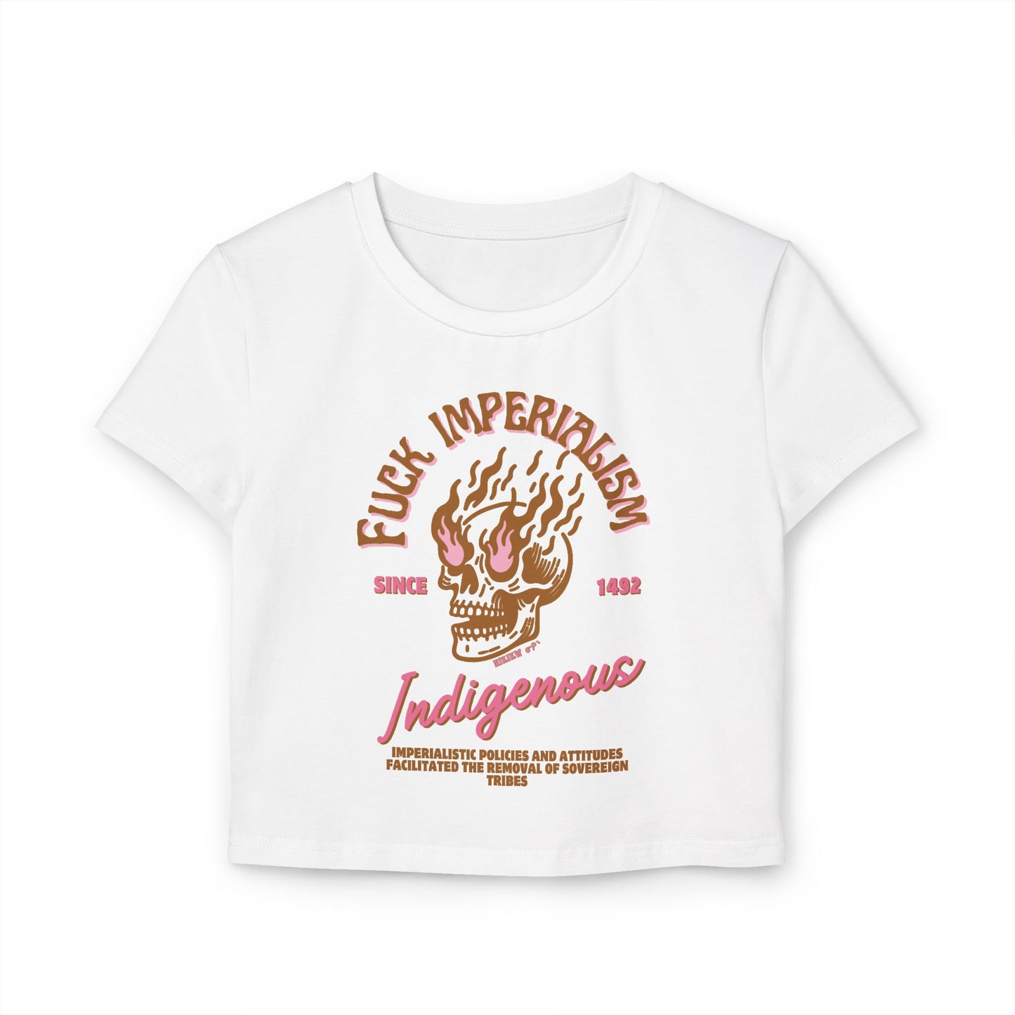 'Fuck Imperialism' Baby Graphic T-Shirt