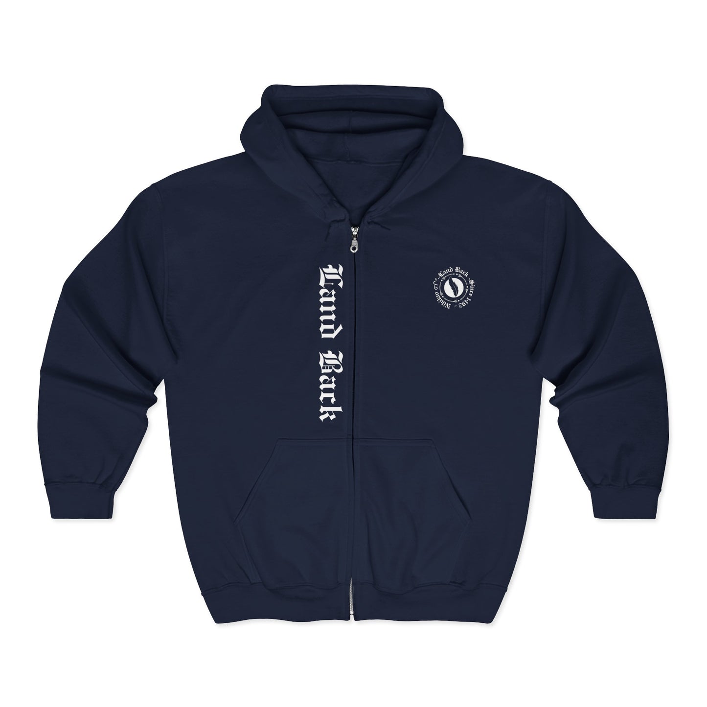 Land Back Full Zip Hoodie