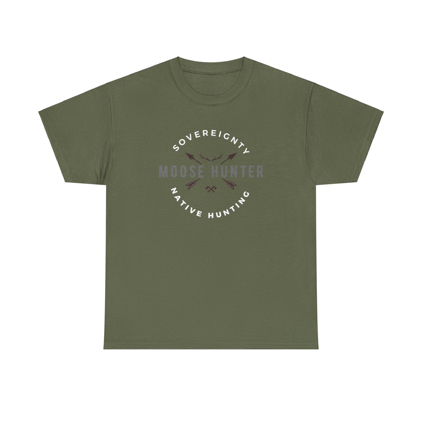 Moose Hunter Heavy Cotton Tee