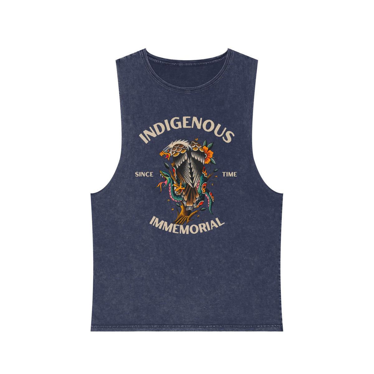 Tatty Unisex Stonewash Tank Top