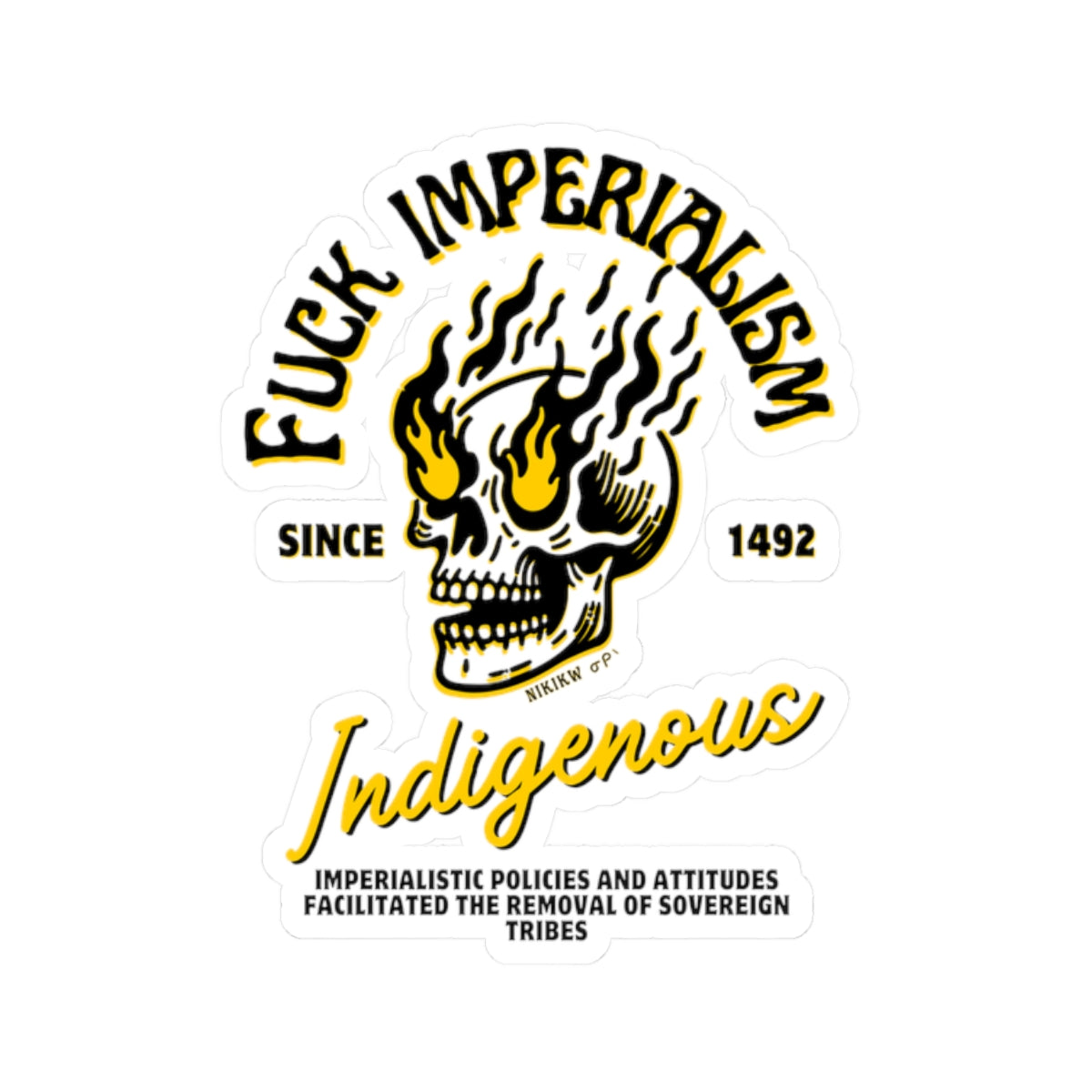 Imperialism Stickers