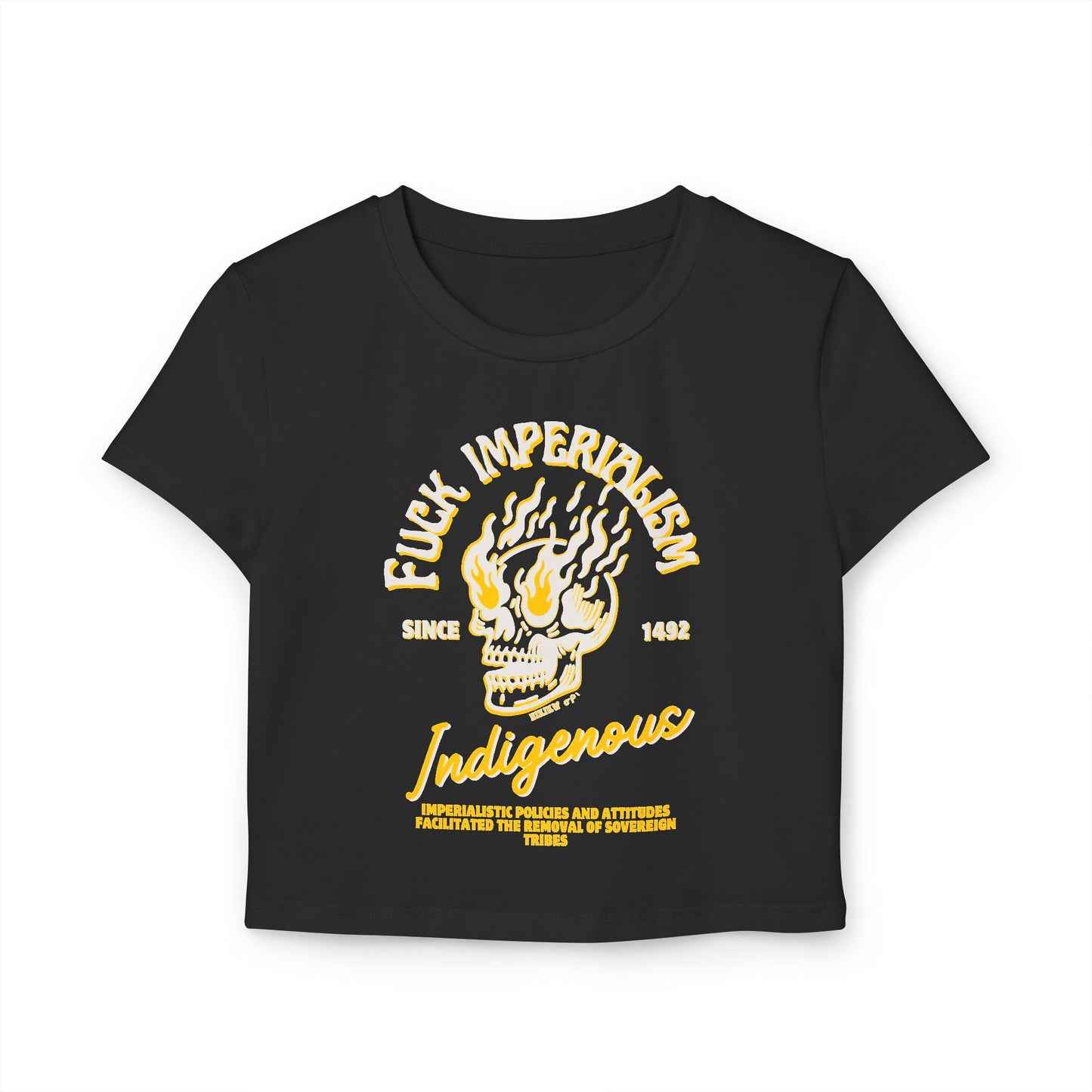 'Fuck Imperialism' Baby Graphic T-Shirt