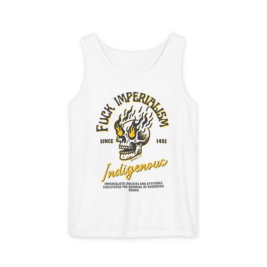 Fuck Imperialism Cotton Tank Top