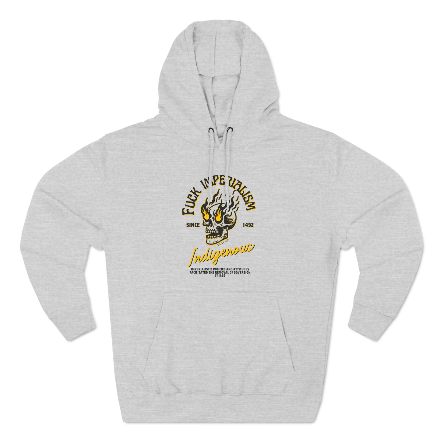 Fuck Imperialism Fleece Hoodie