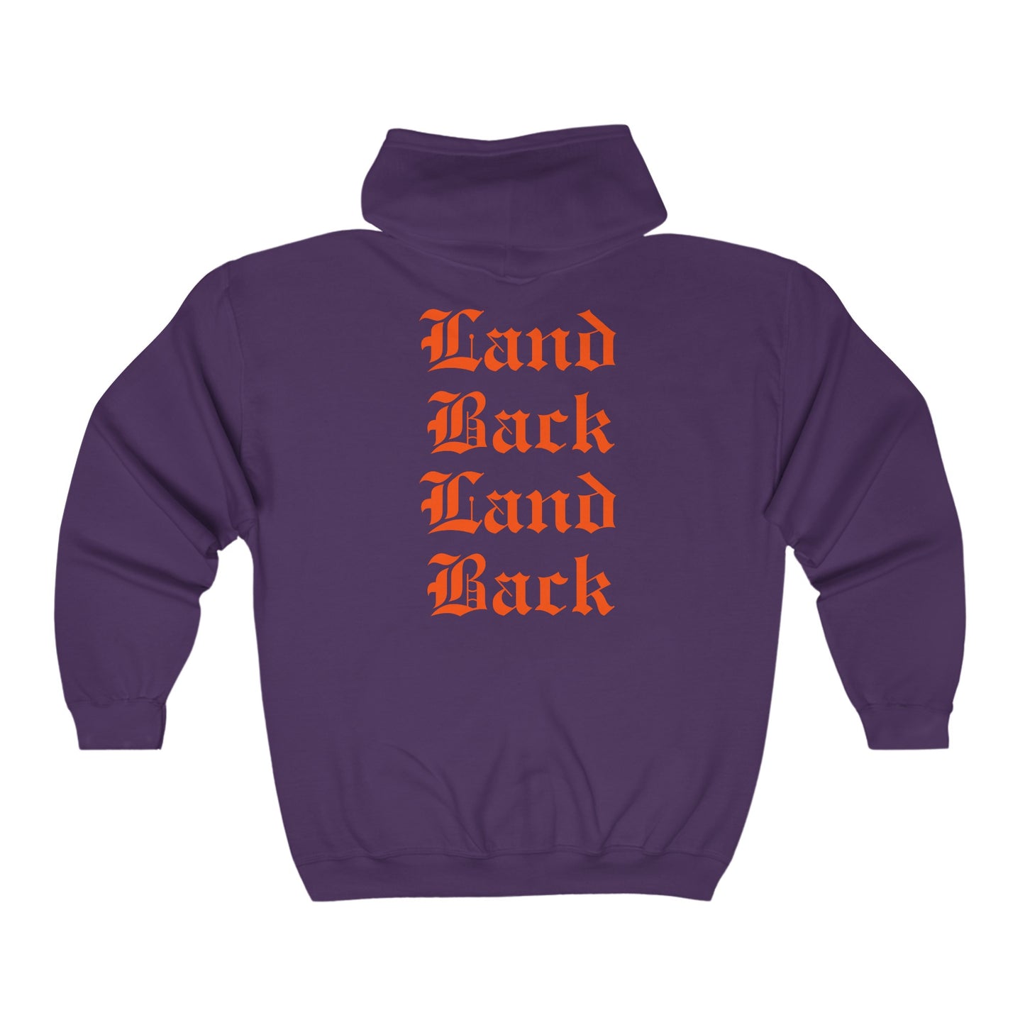 Land Back Full Zip Hoodie