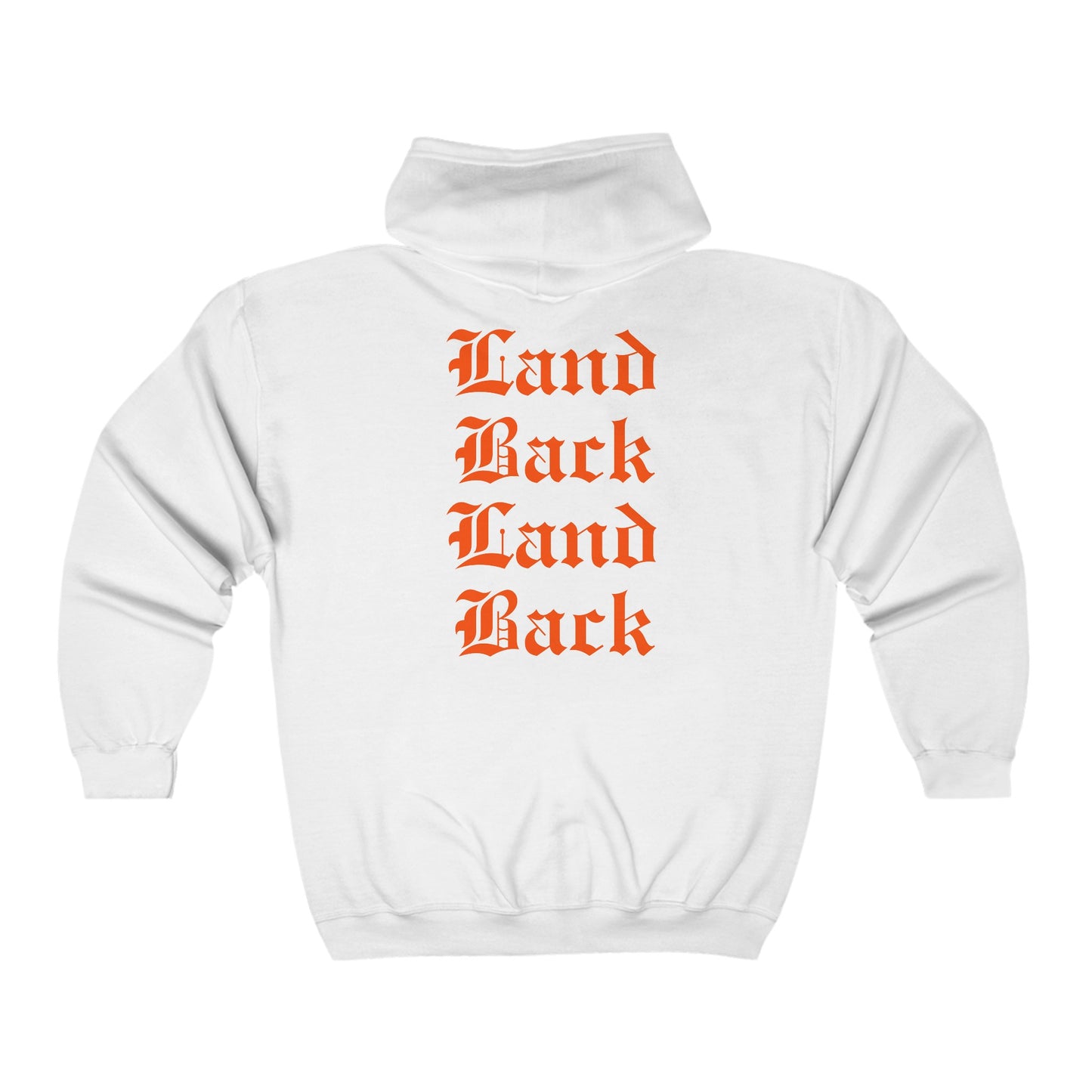 Land Back Full Zip Hoodie