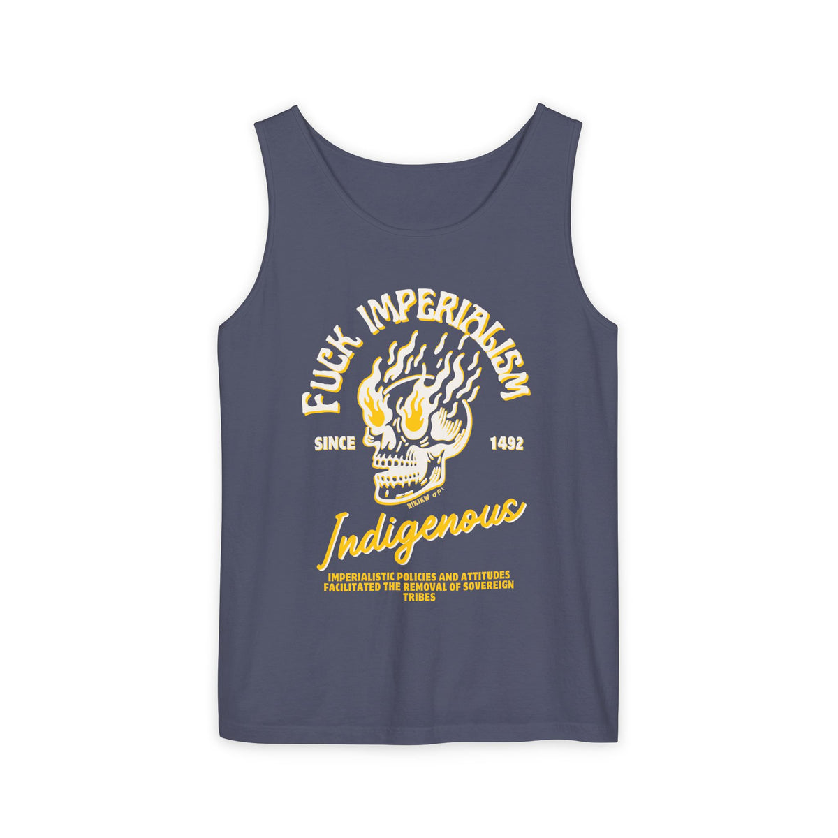 Fuck Imperialism Cotton Tank Top