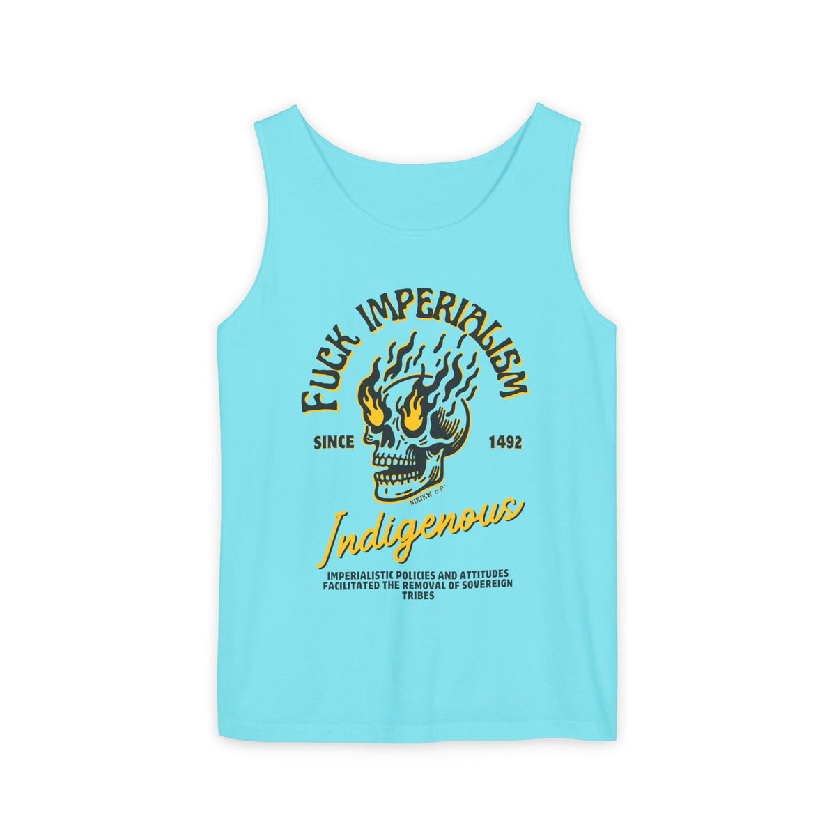 Fuck Imperialism Cotton Tank Top