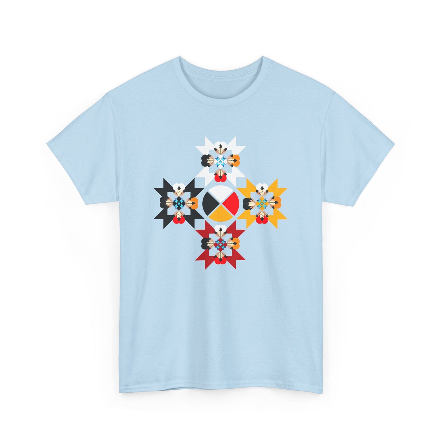 Medicine Wheel Heavy Cotton Tee