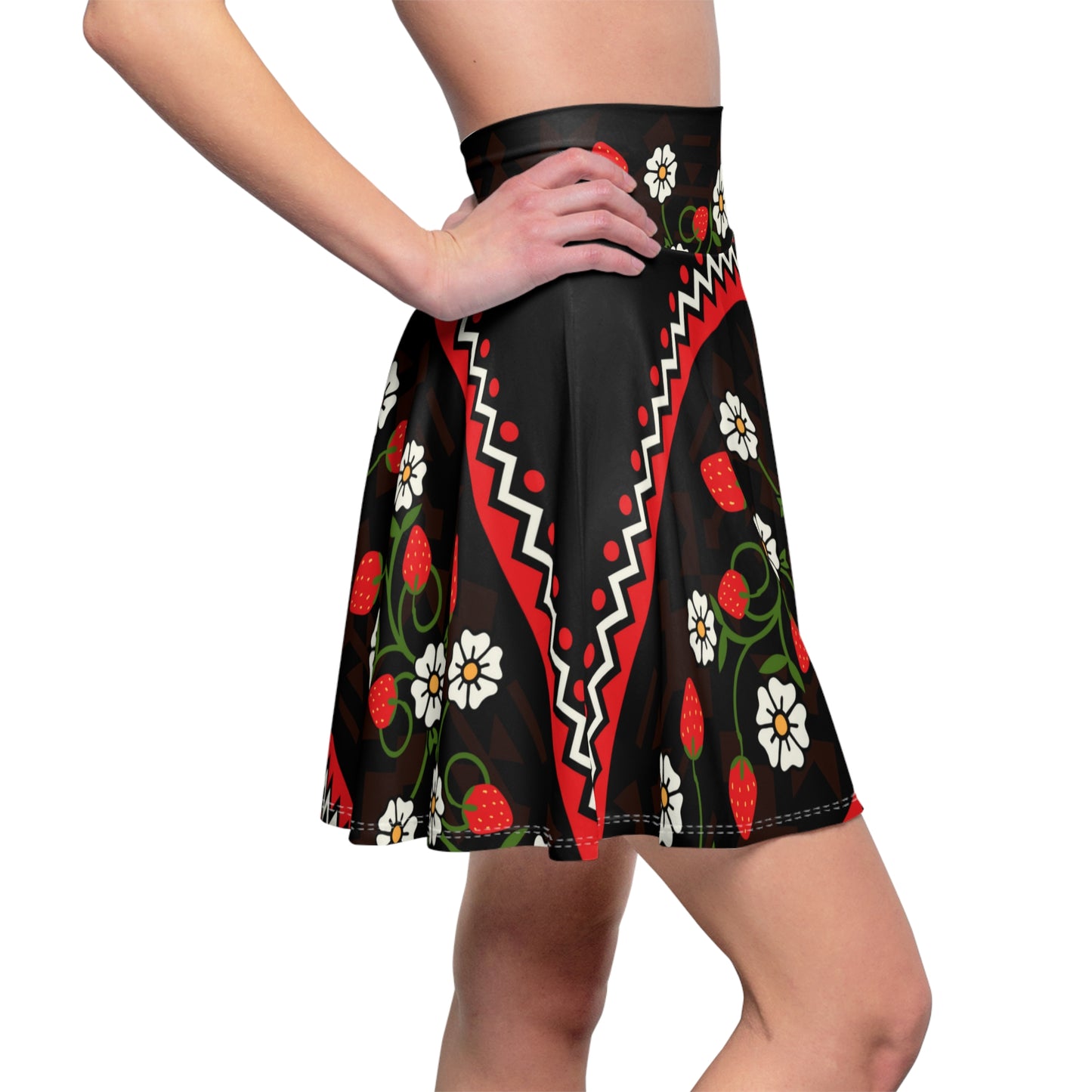 Copy of Native Floral Women's Skater Skirt