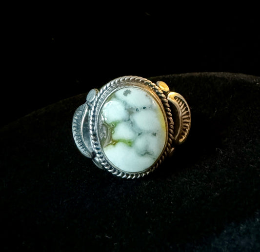 Navajo Sterling Silver Palomino Ring