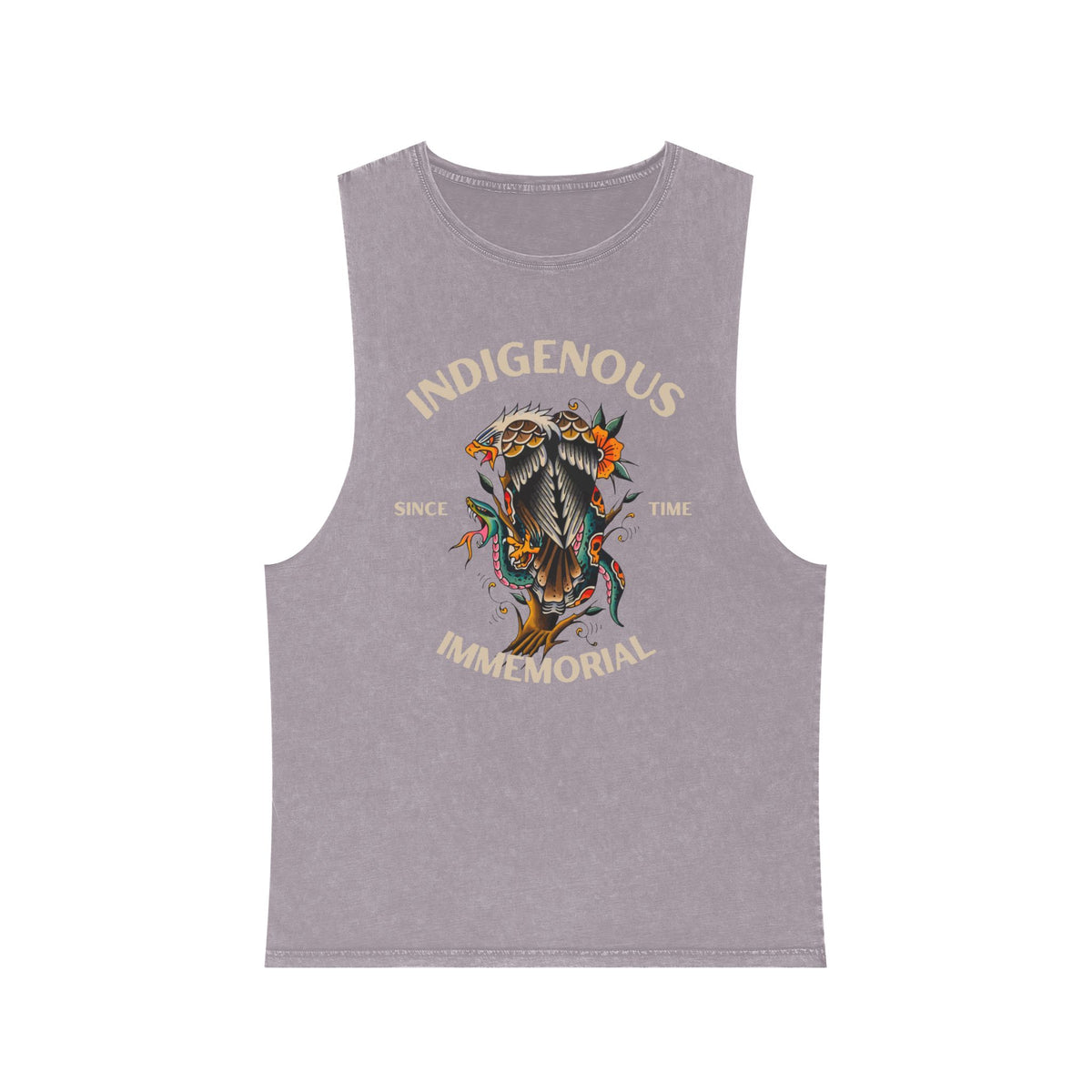 Tatty Unisex Stonewash Tank Top