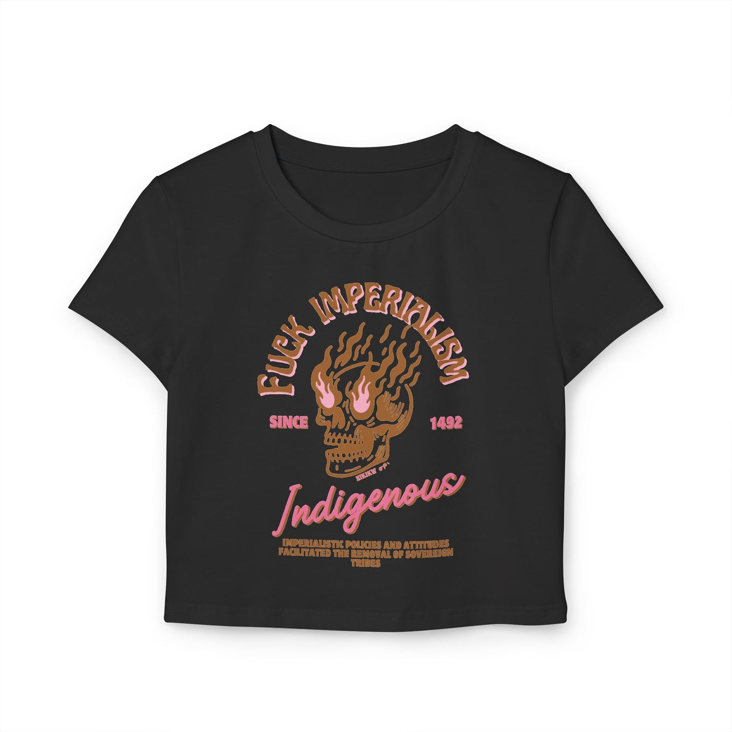 'Fuck Imperialism' Baby Graphic T-Shirt