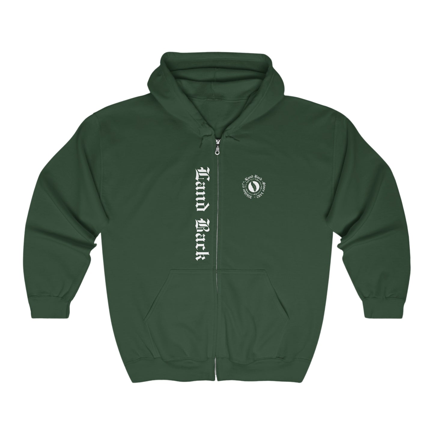 Land Back Full Zip Hoodie