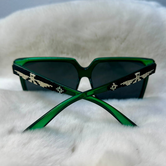 West Coast Thunderbird Beaded Sunglasses