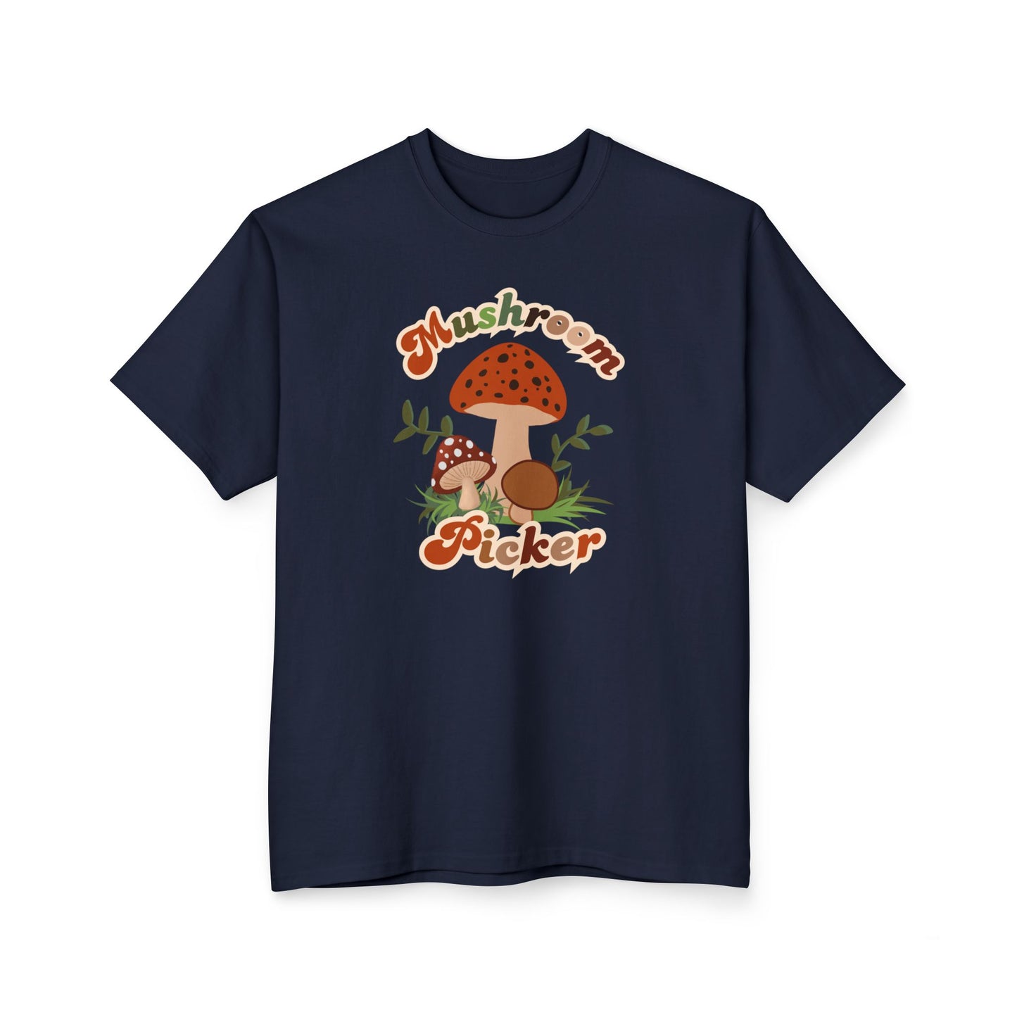 Mushroom Picker Cotton Tall T-Shirt