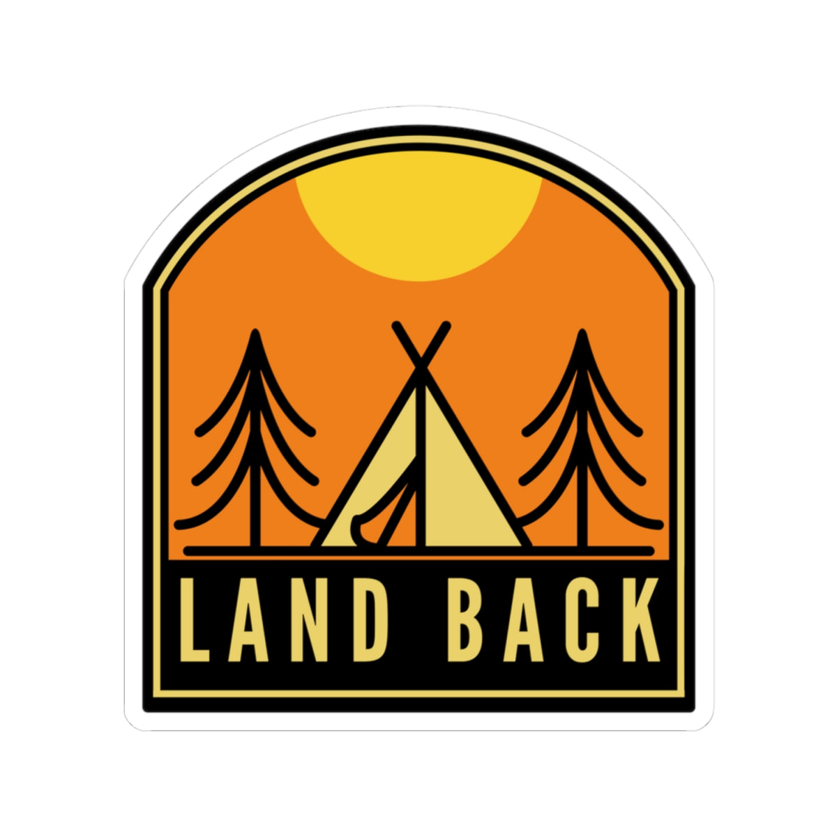 Land Back Stickers