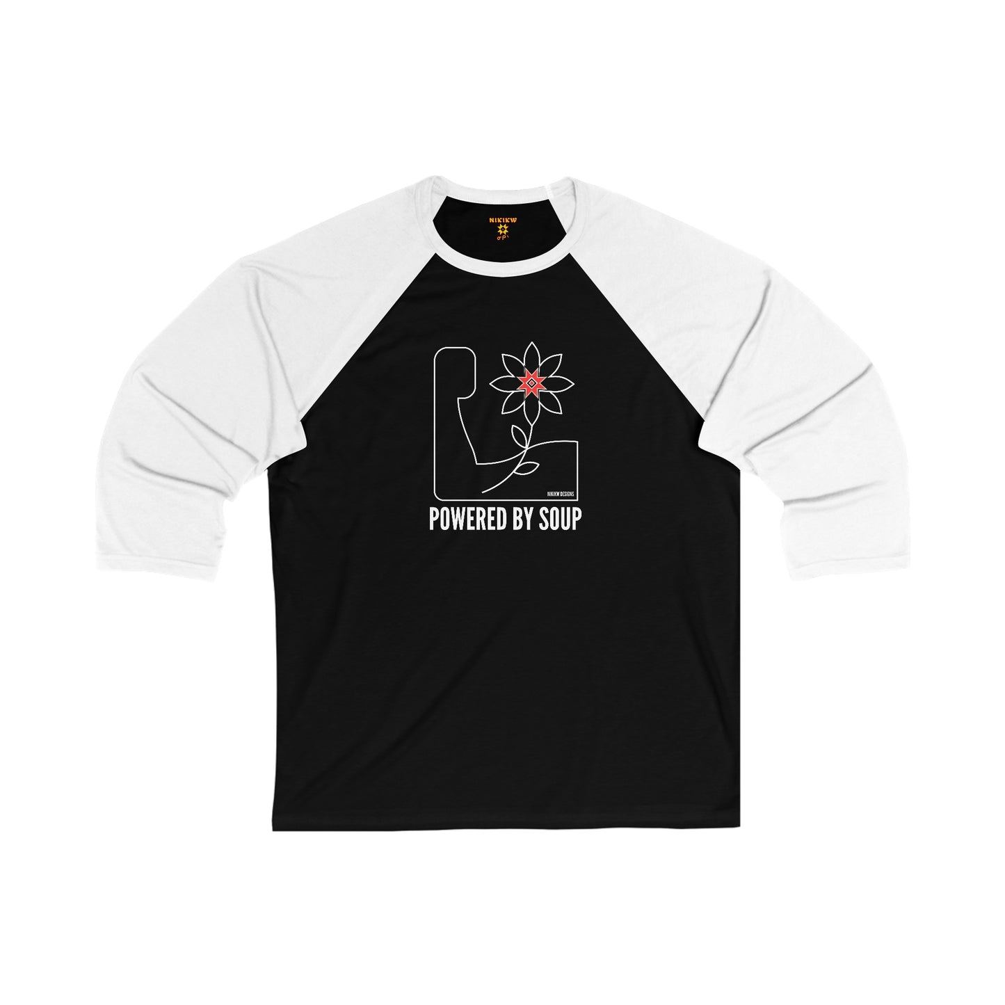 néhiyaw Cree Powered By Soup Baseball Tee