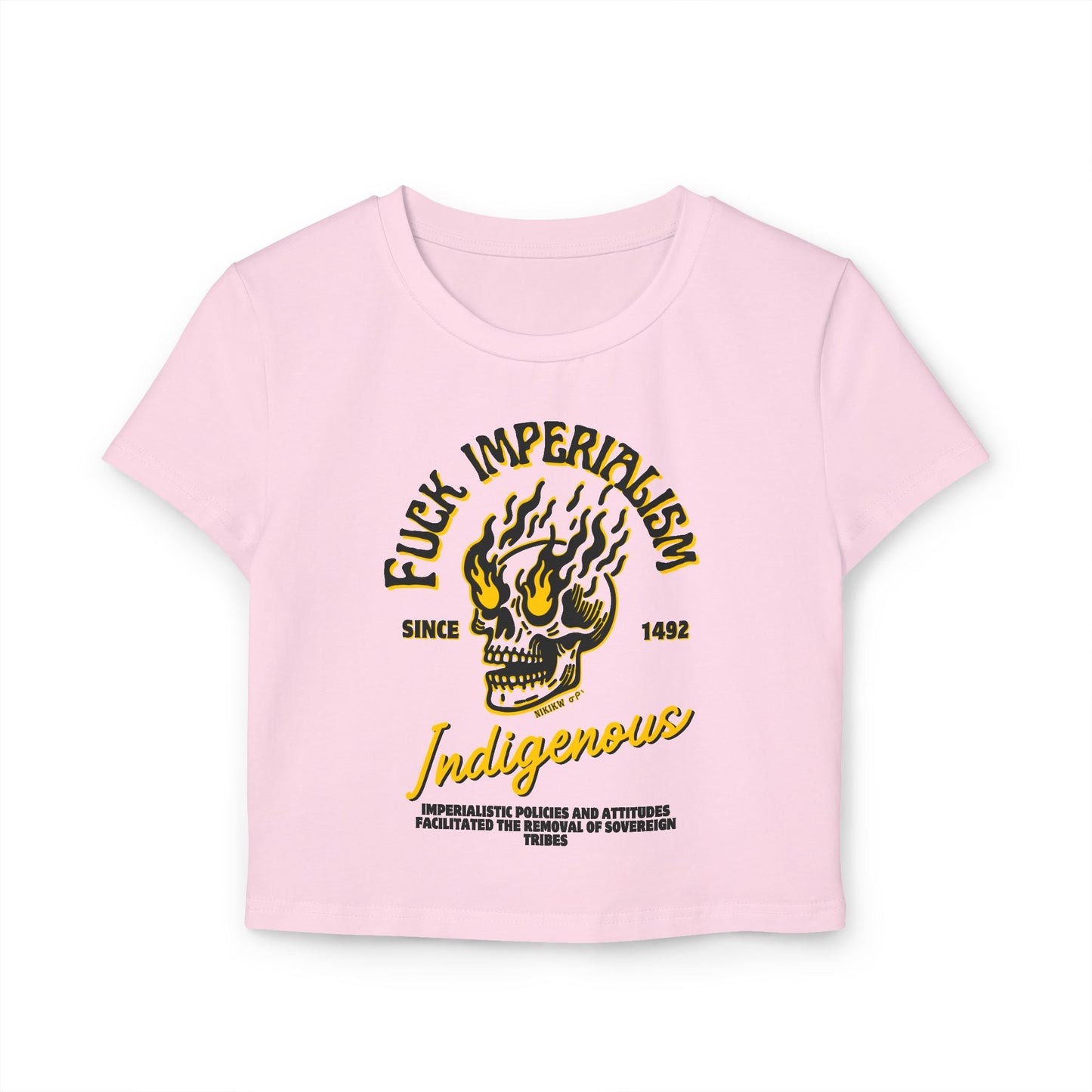 'Fuck Imperialism' Baby Graphic T-Shirt