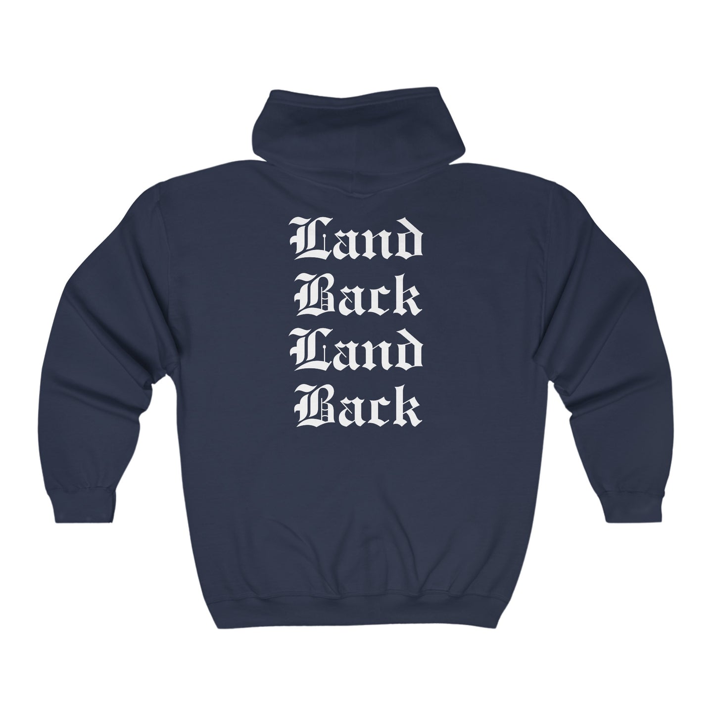 Land Back Full Zip Hoodie