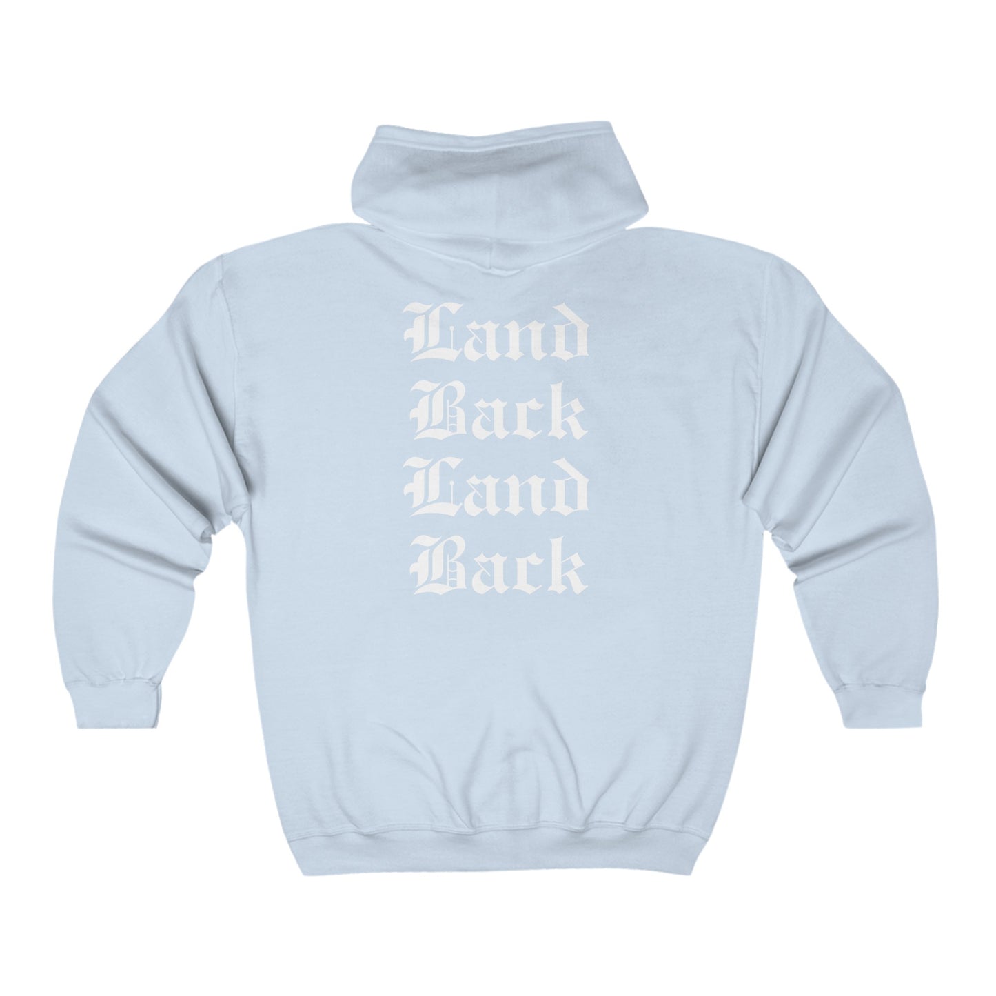 Land Back Full Zip Hoodie