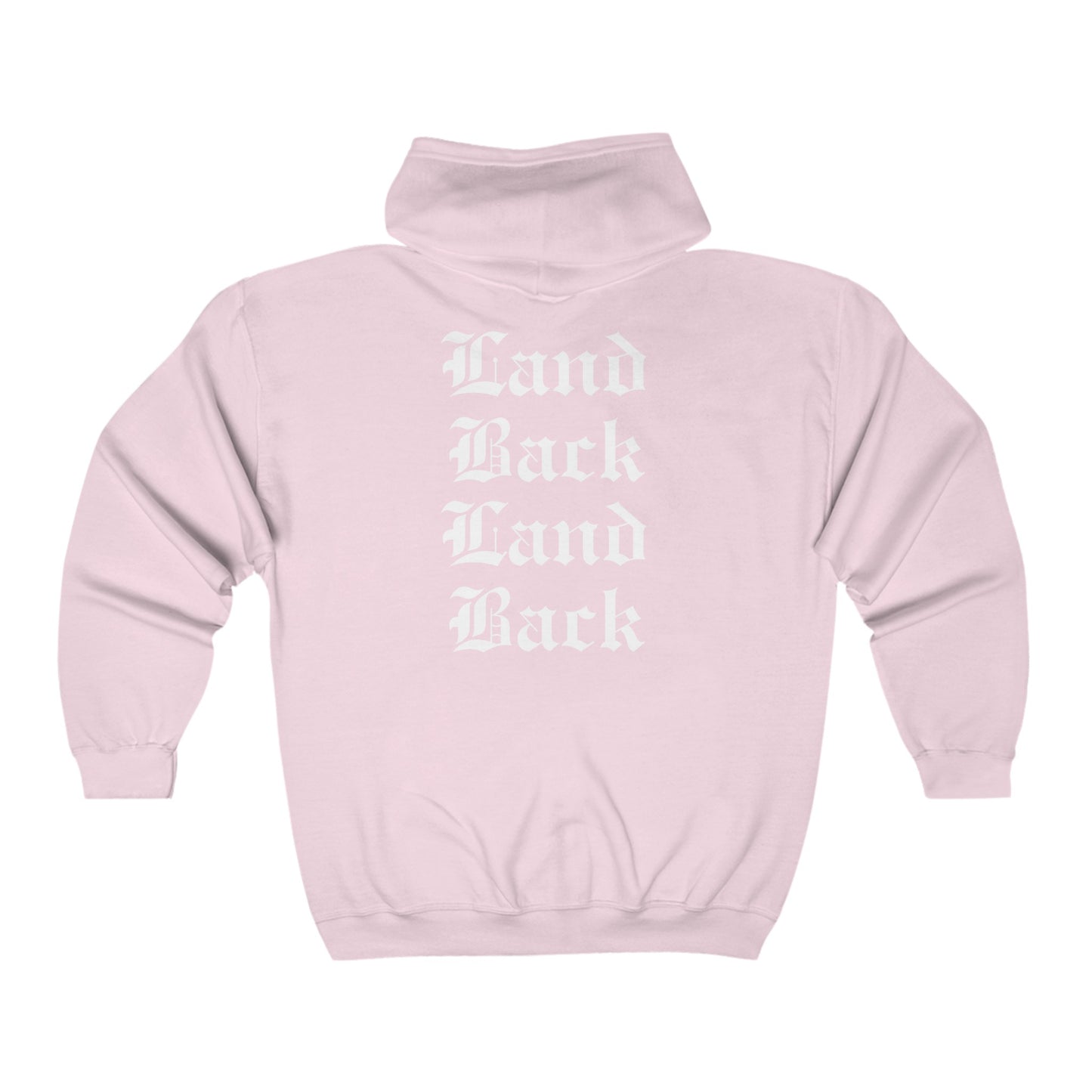 Land Back Full Zip Hoodie