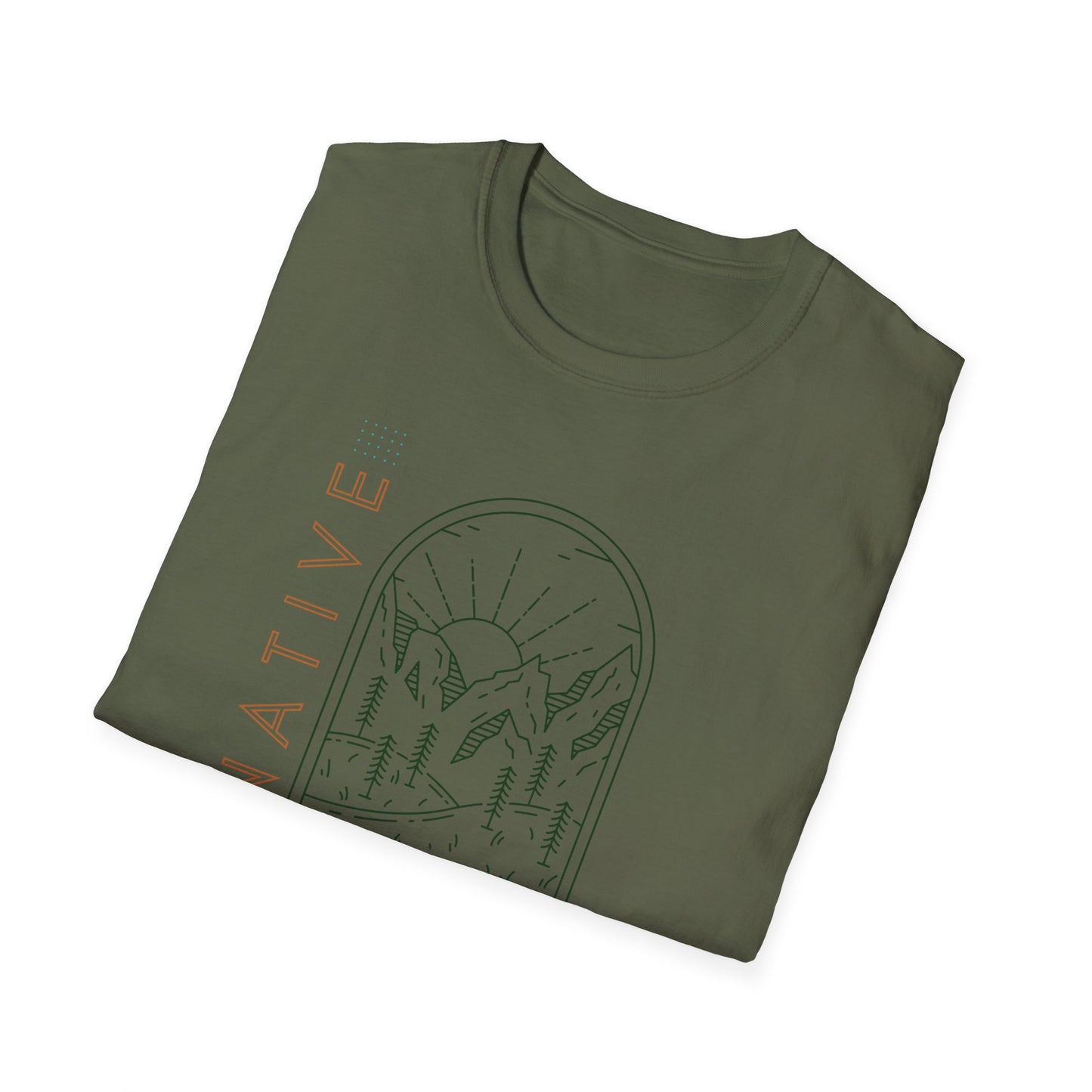 Minimalistic Native Land Soft Style T-Shirt