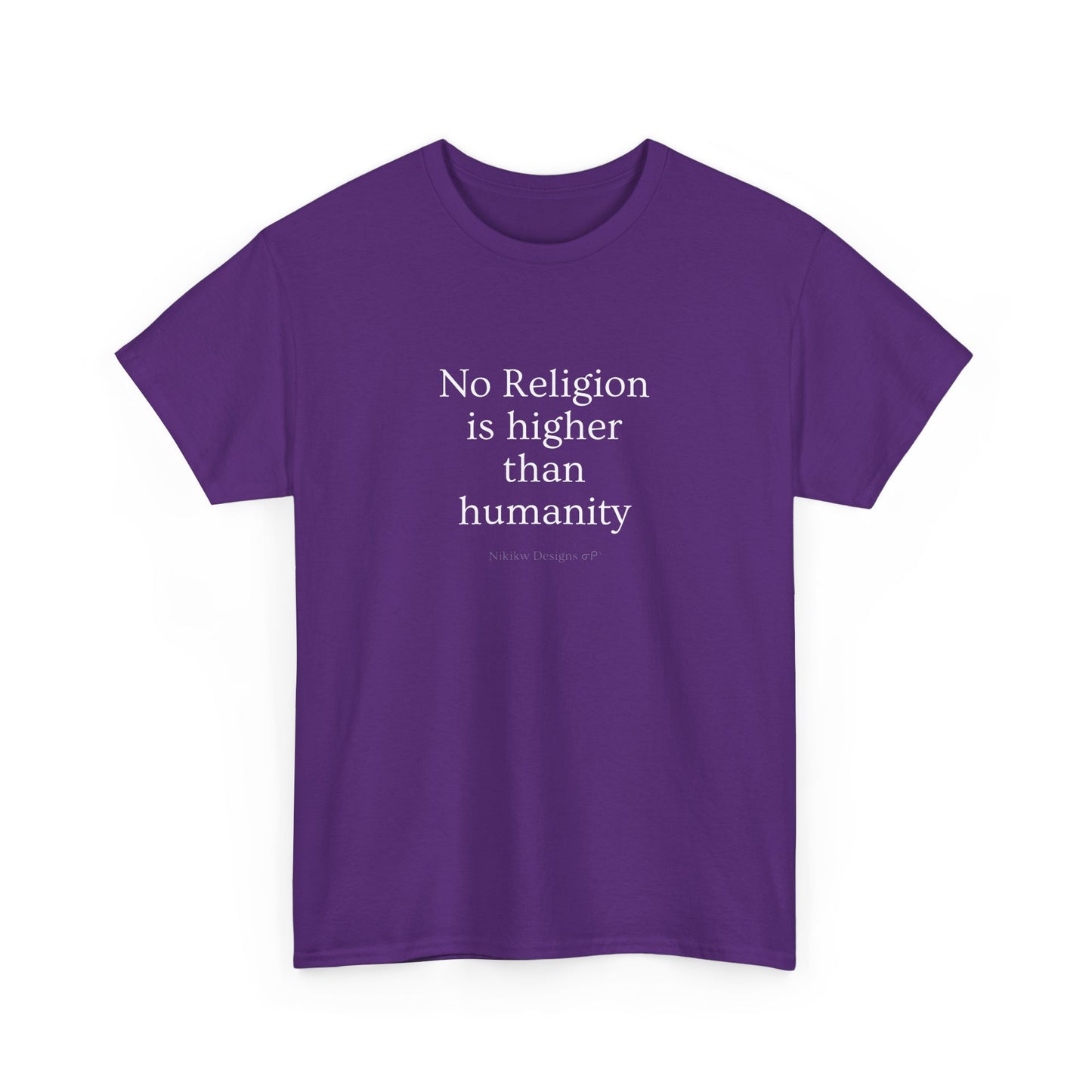 No Religion Heavy Cotton Tee