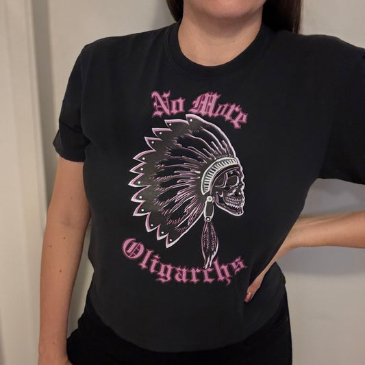 No More Oligarchs boxy tee