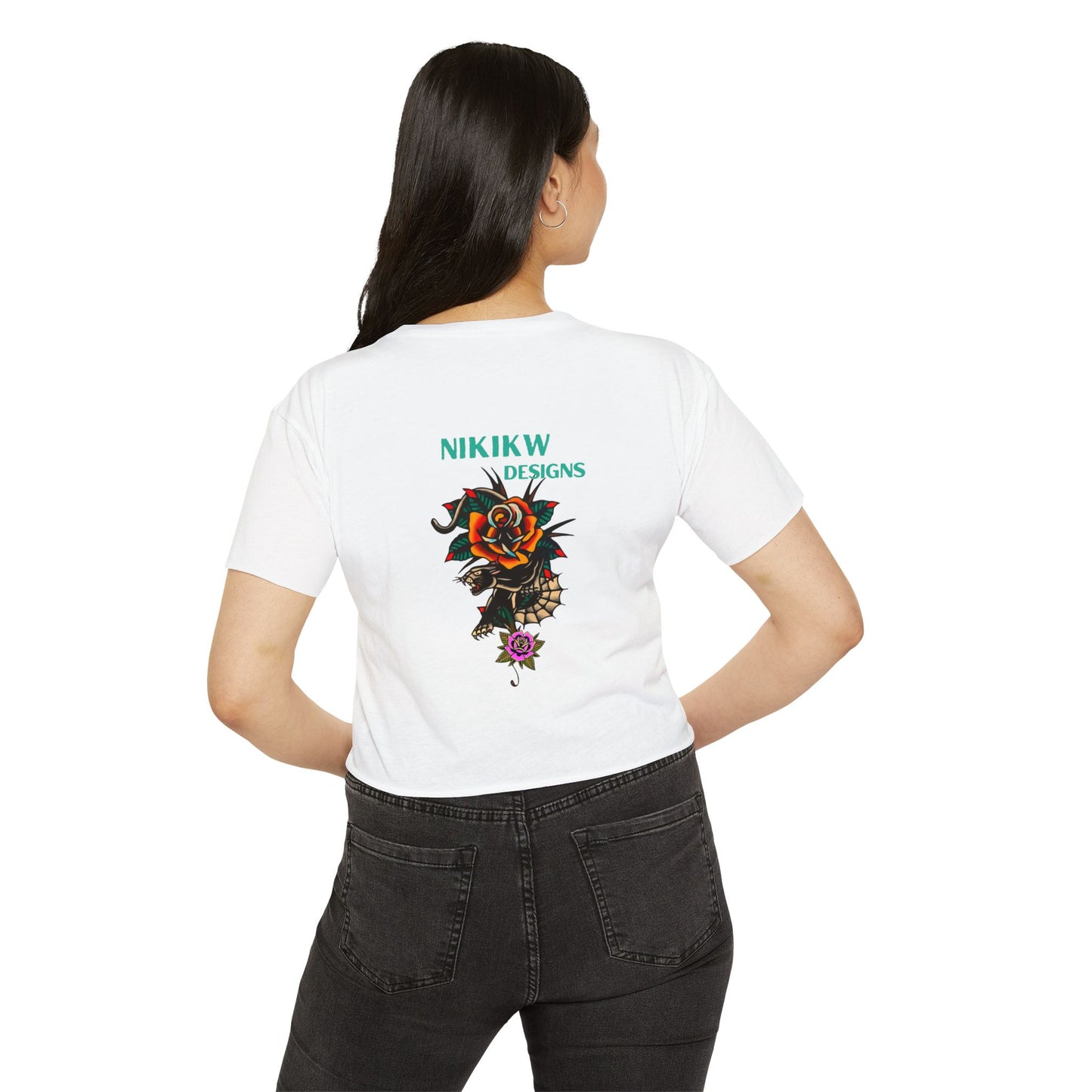 Indigenous Ally Tatty Crop Top