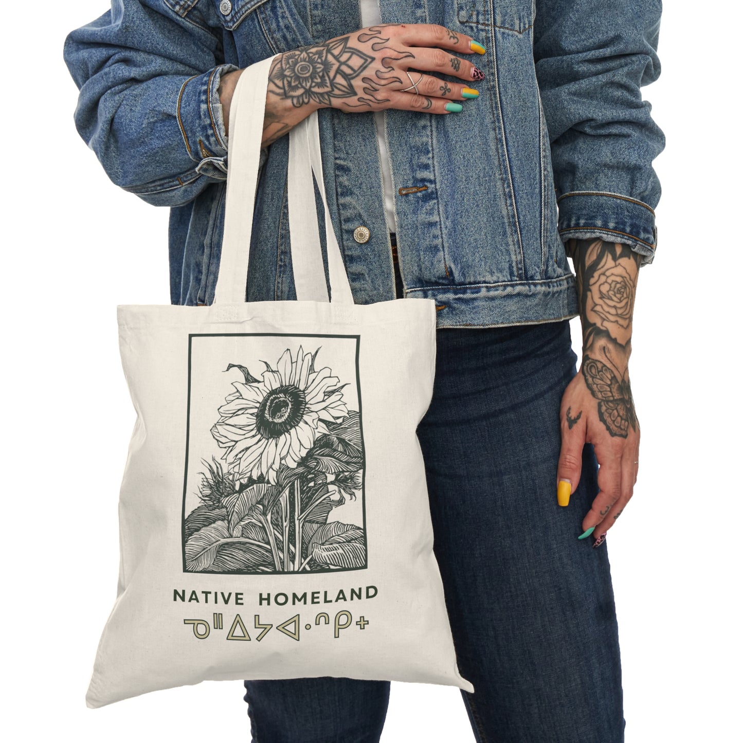 Native Land Natural Tote Bag