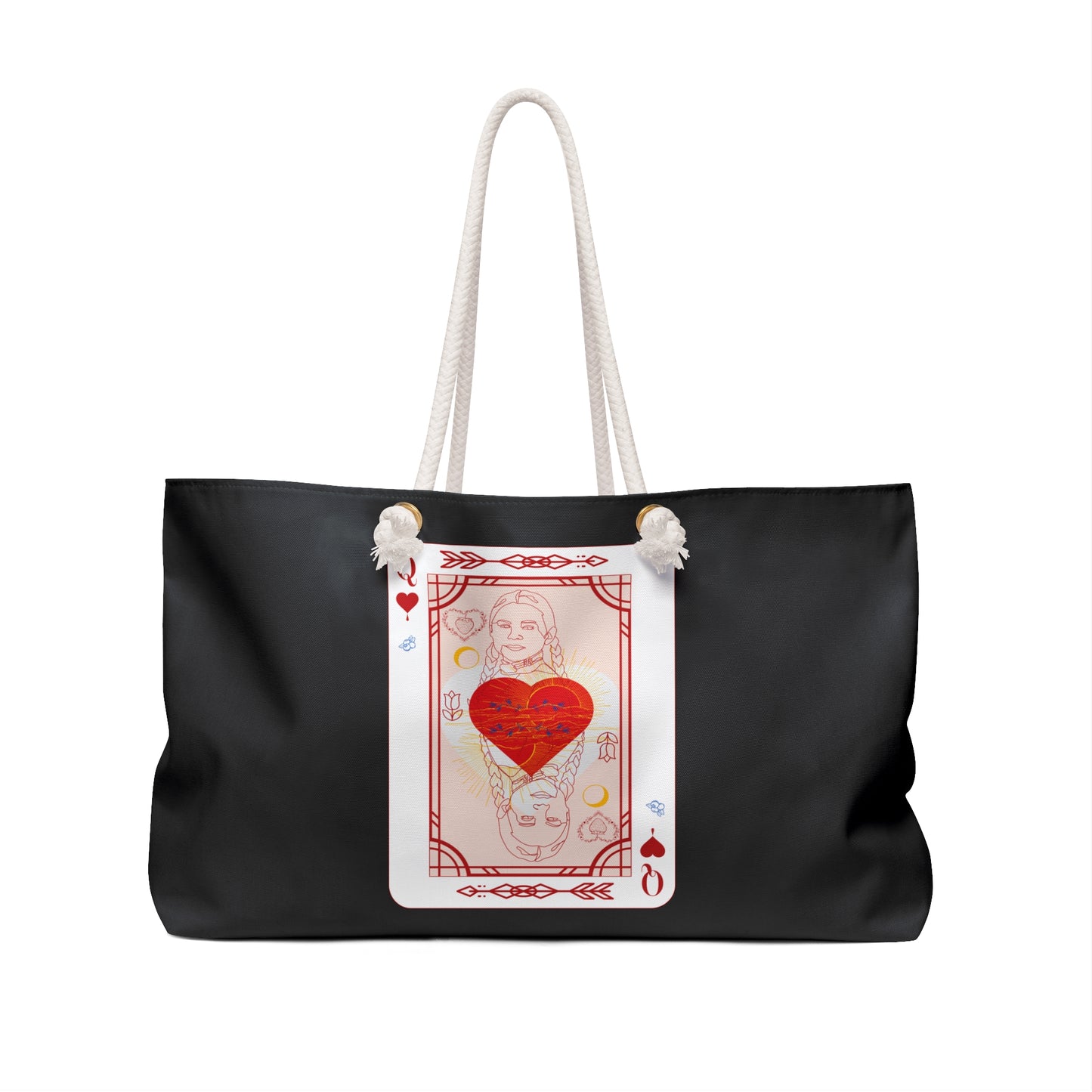 Queen Of Hearts Weekender Bag