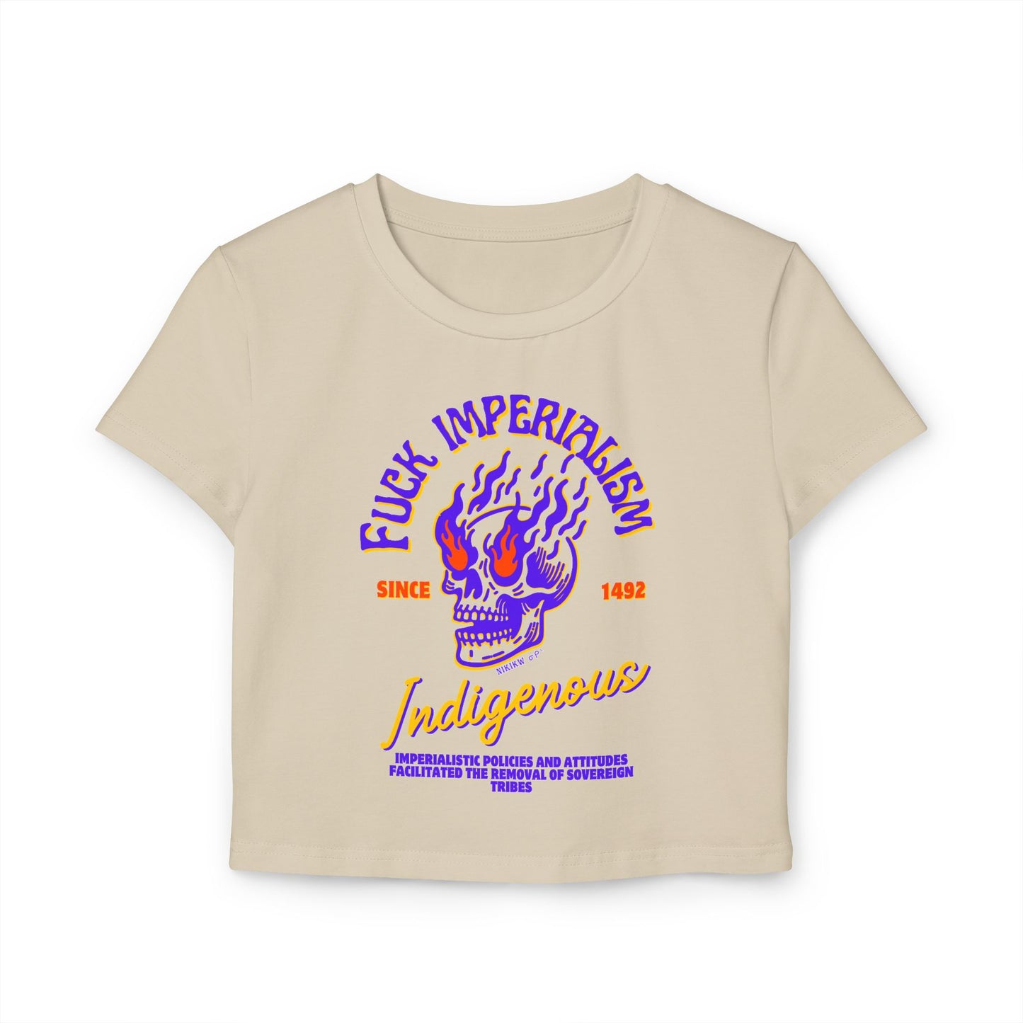 'Fuck Imperialism' Baby Graphic T-Shirt