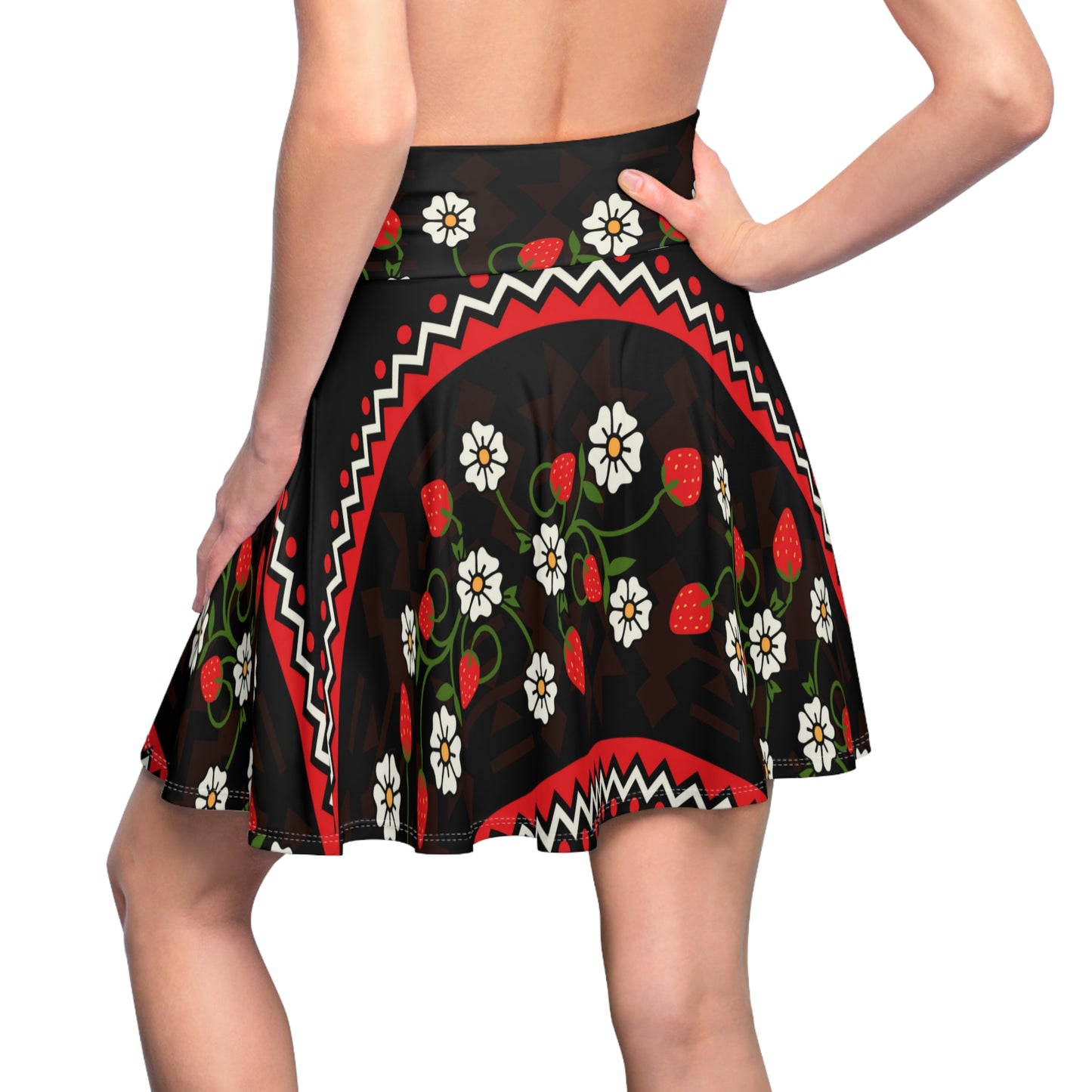 Copy of Native Floral Women's Skater Skirt