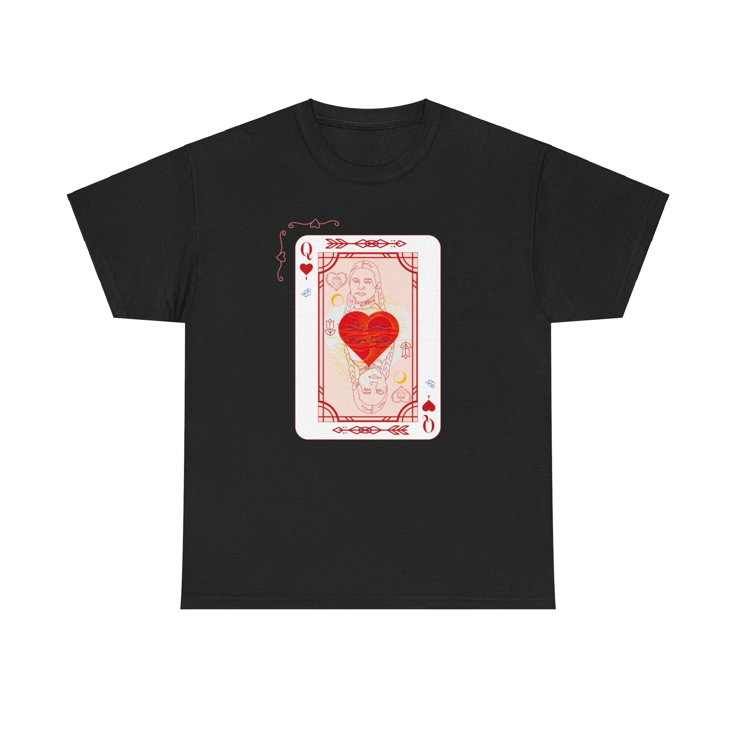 Queen of Hearts Heavy Cotton Tee