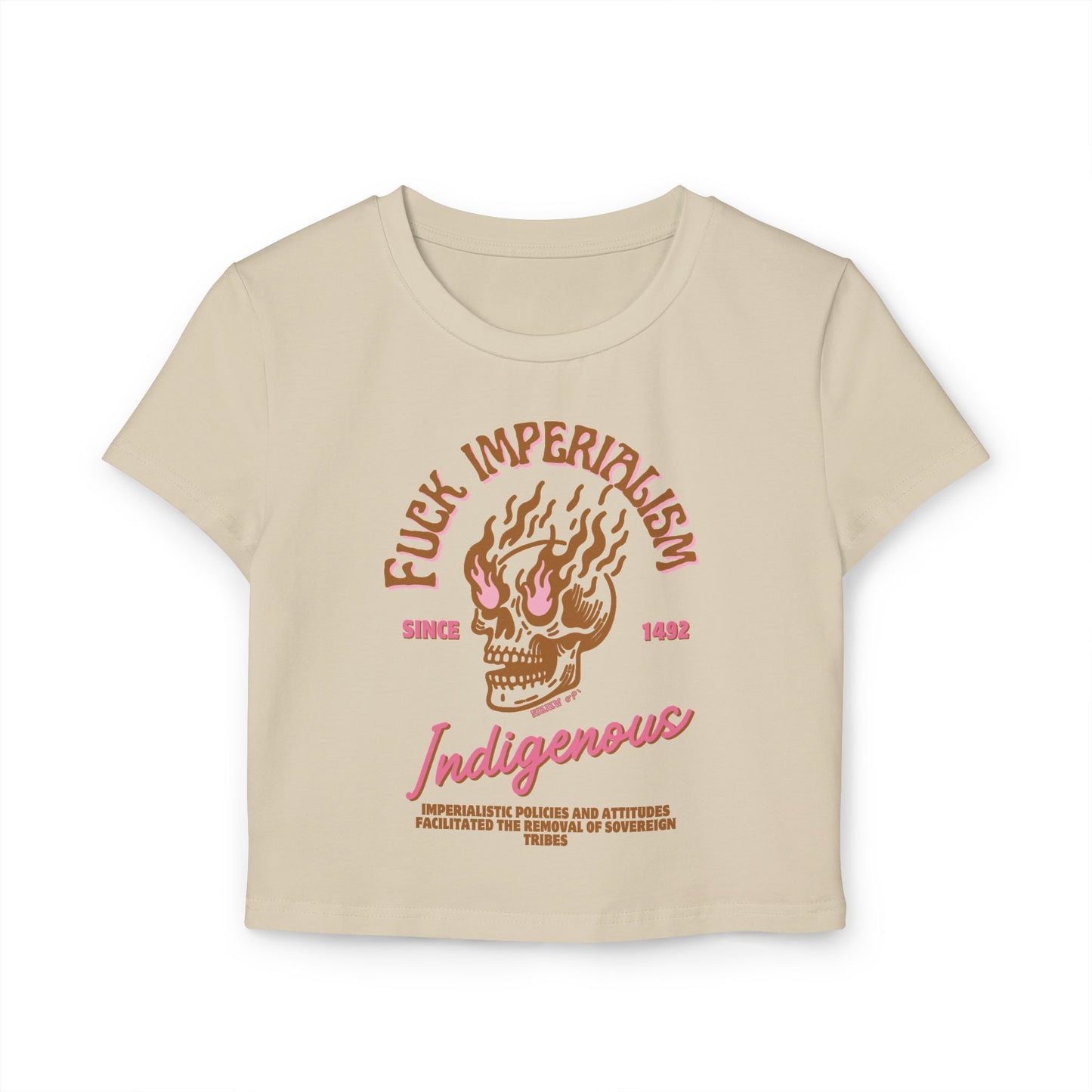 'Fuck Imperialism' Baby Graphic T-Shirt