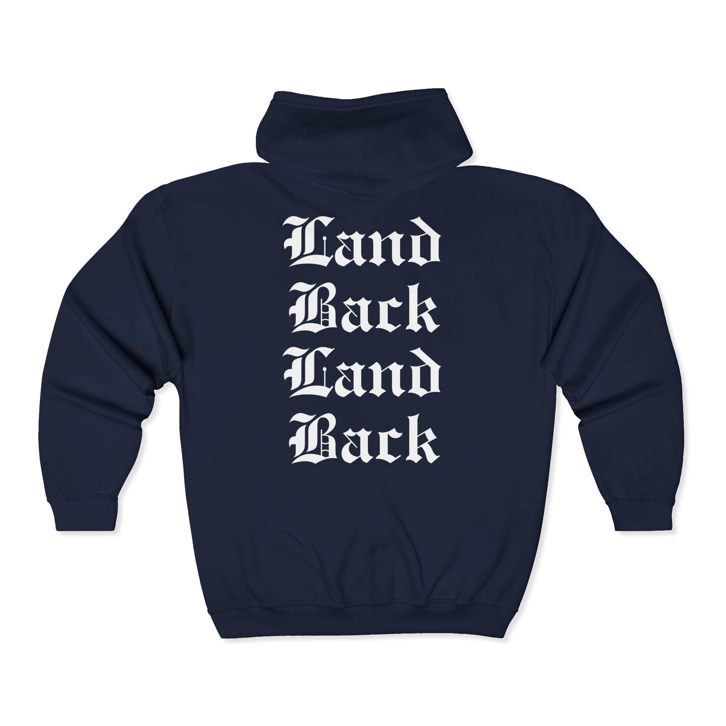 Land Back Full Zip Hoodie