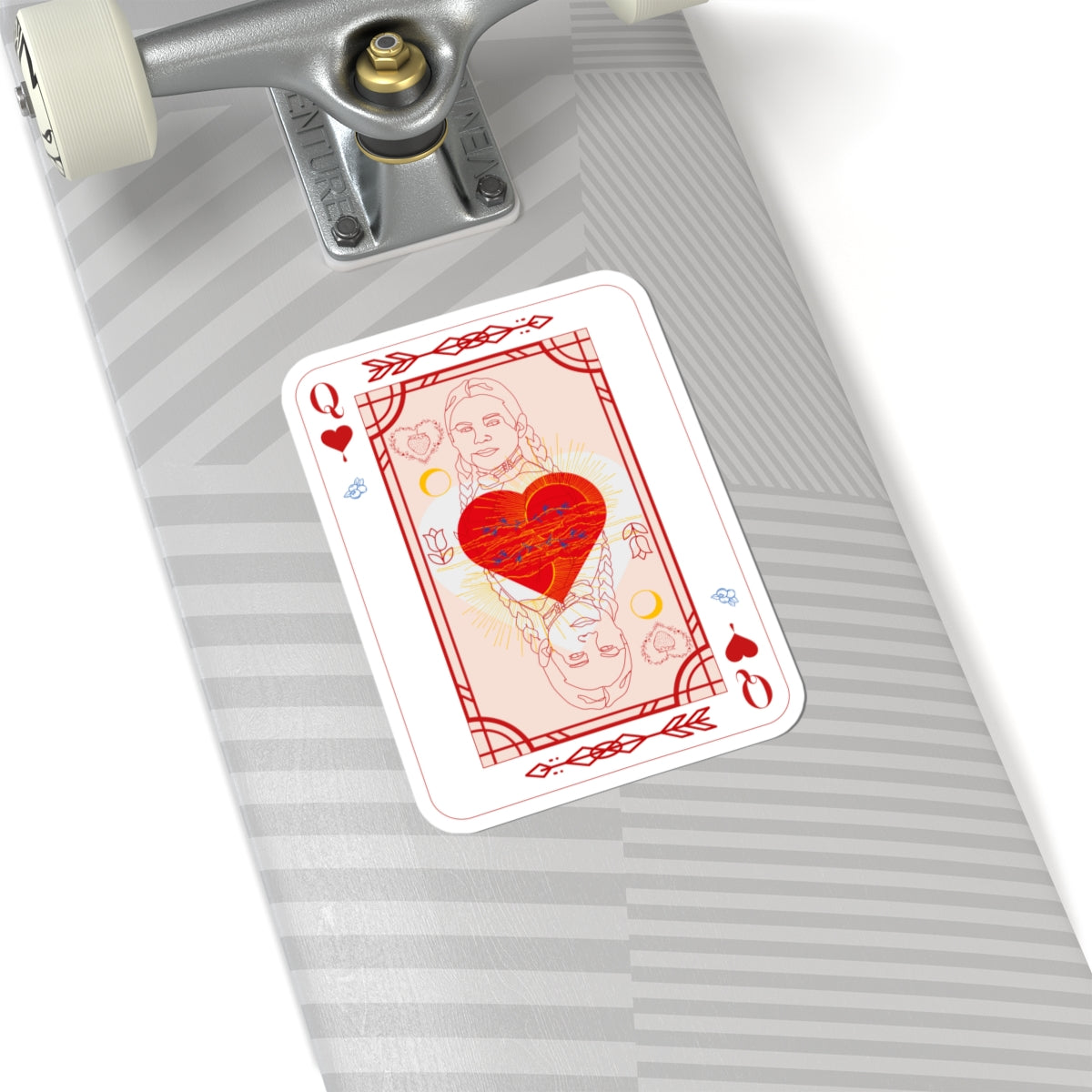 Queen of Hearts Stickers