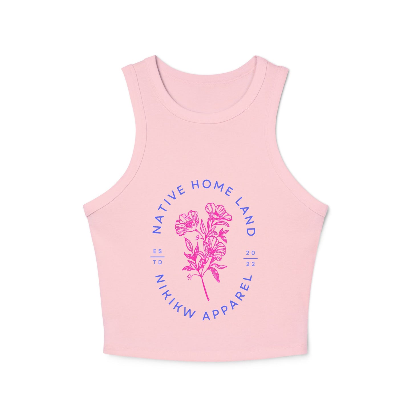 Native Homeland Micro Rib Racer Tank Top