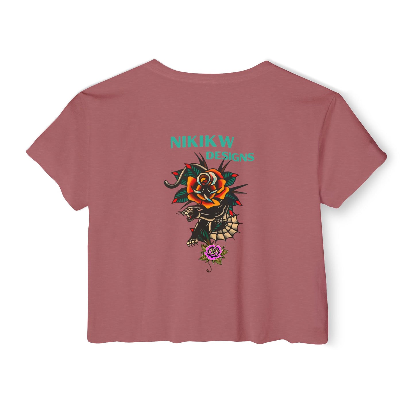 Indigenous Ally Tatty Crop Top