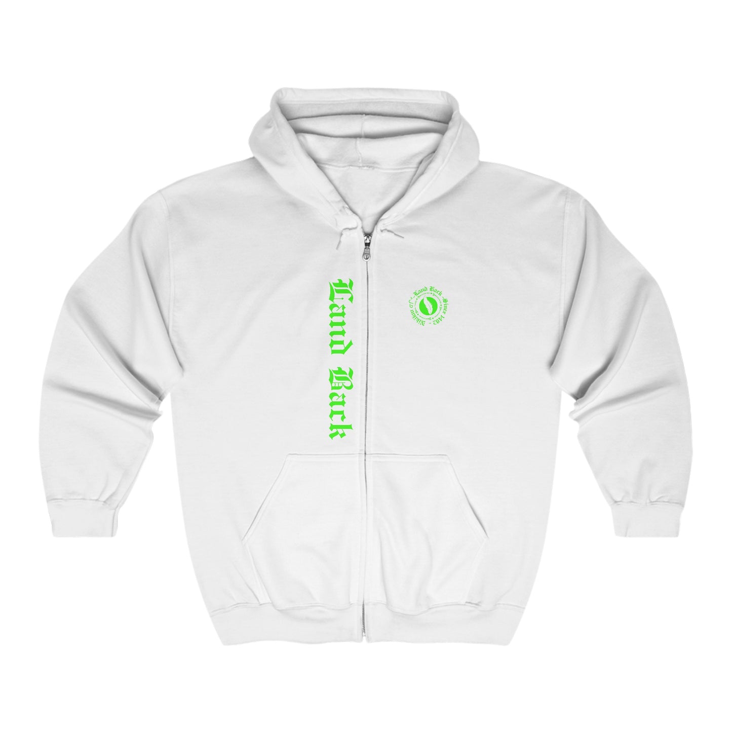 Land Back Full Zip Hoodie