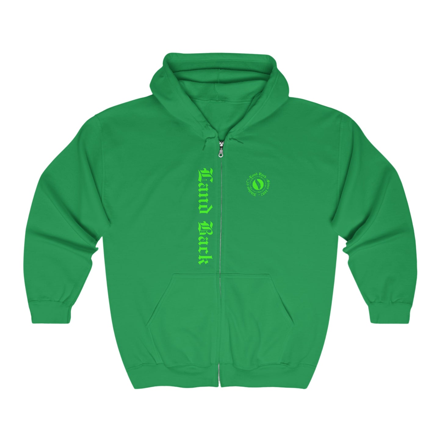 Land Back Full Zip Hoodie